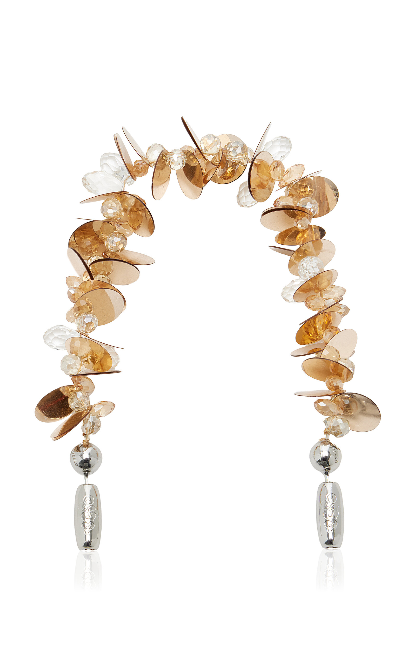 Ossa Exclusive Paillette Wristlet Phone Strap - Gold - OS