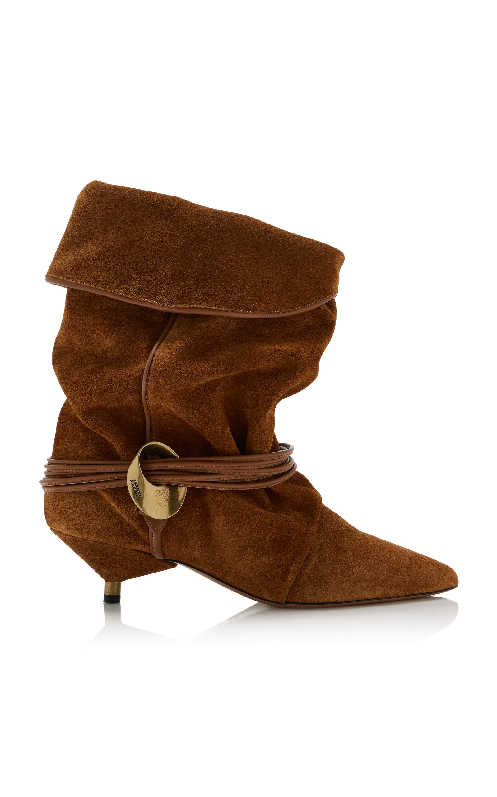Isabel Marant Edrika Suede Boots - Brown