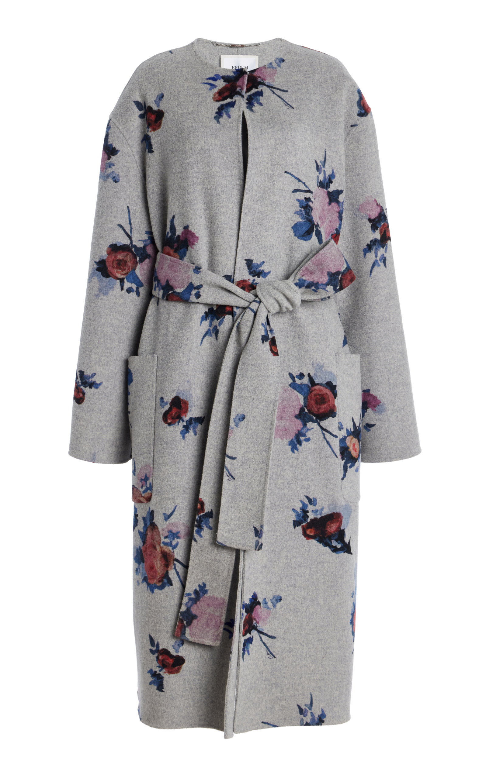 Erdem Oversized Belted Wool Coat