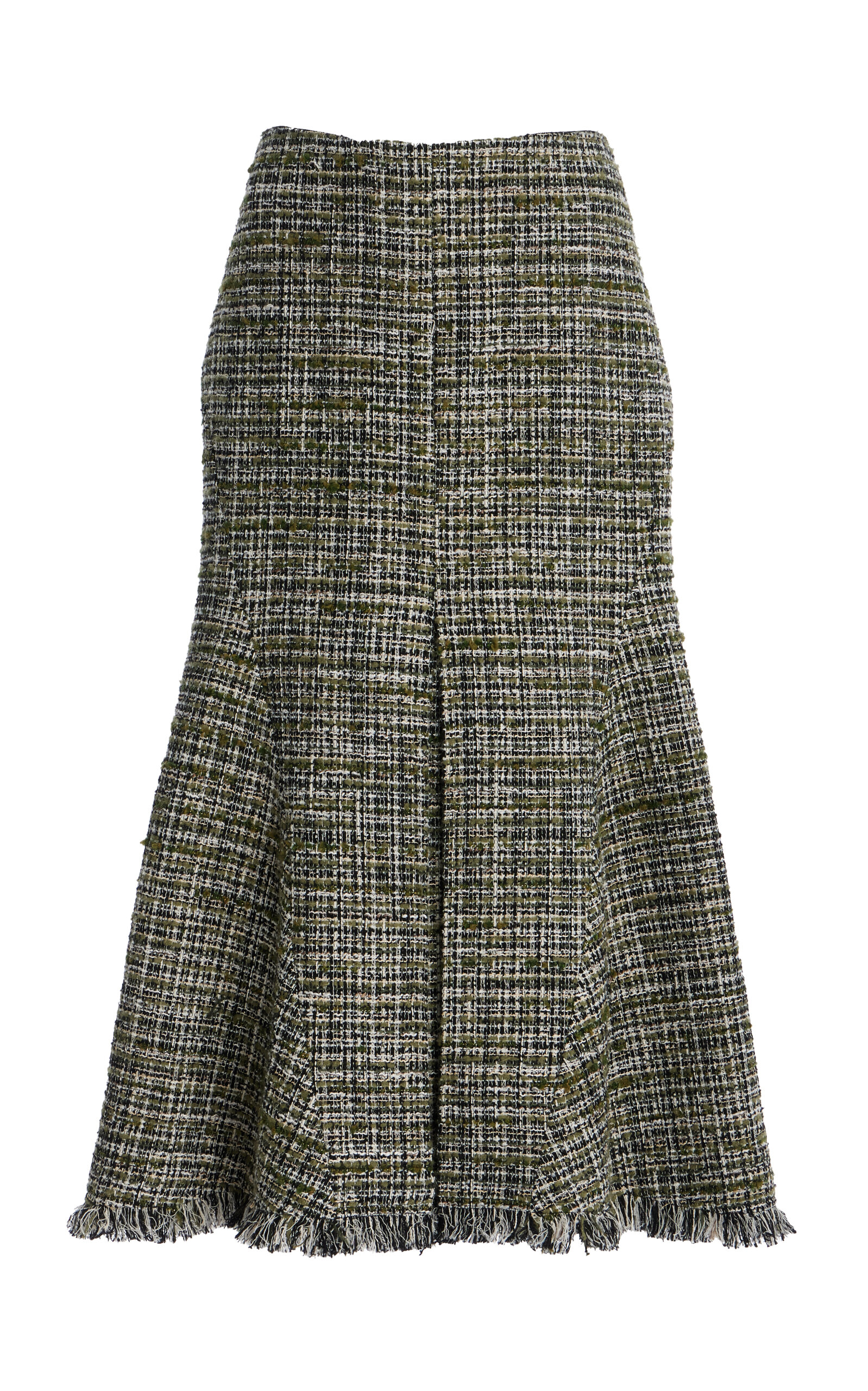 Erdem Tweed Midi Skirt