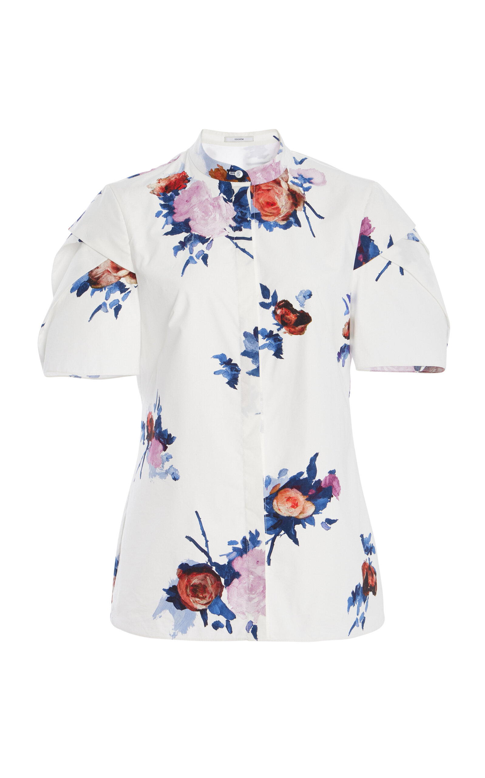 Erdem Cotton Shirt In White