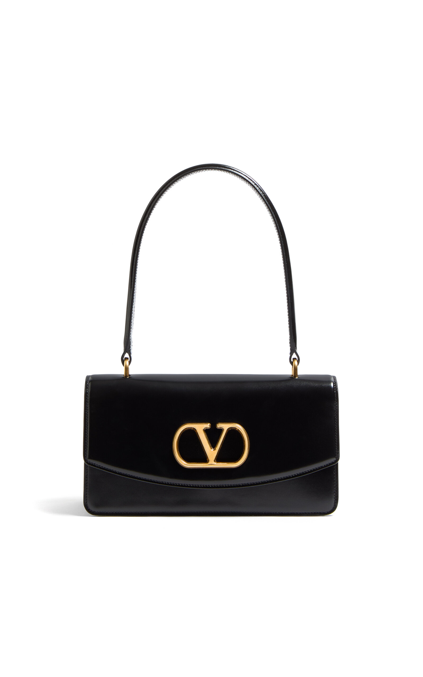 Valentino Garavani Vain Leather Top Handle Bag