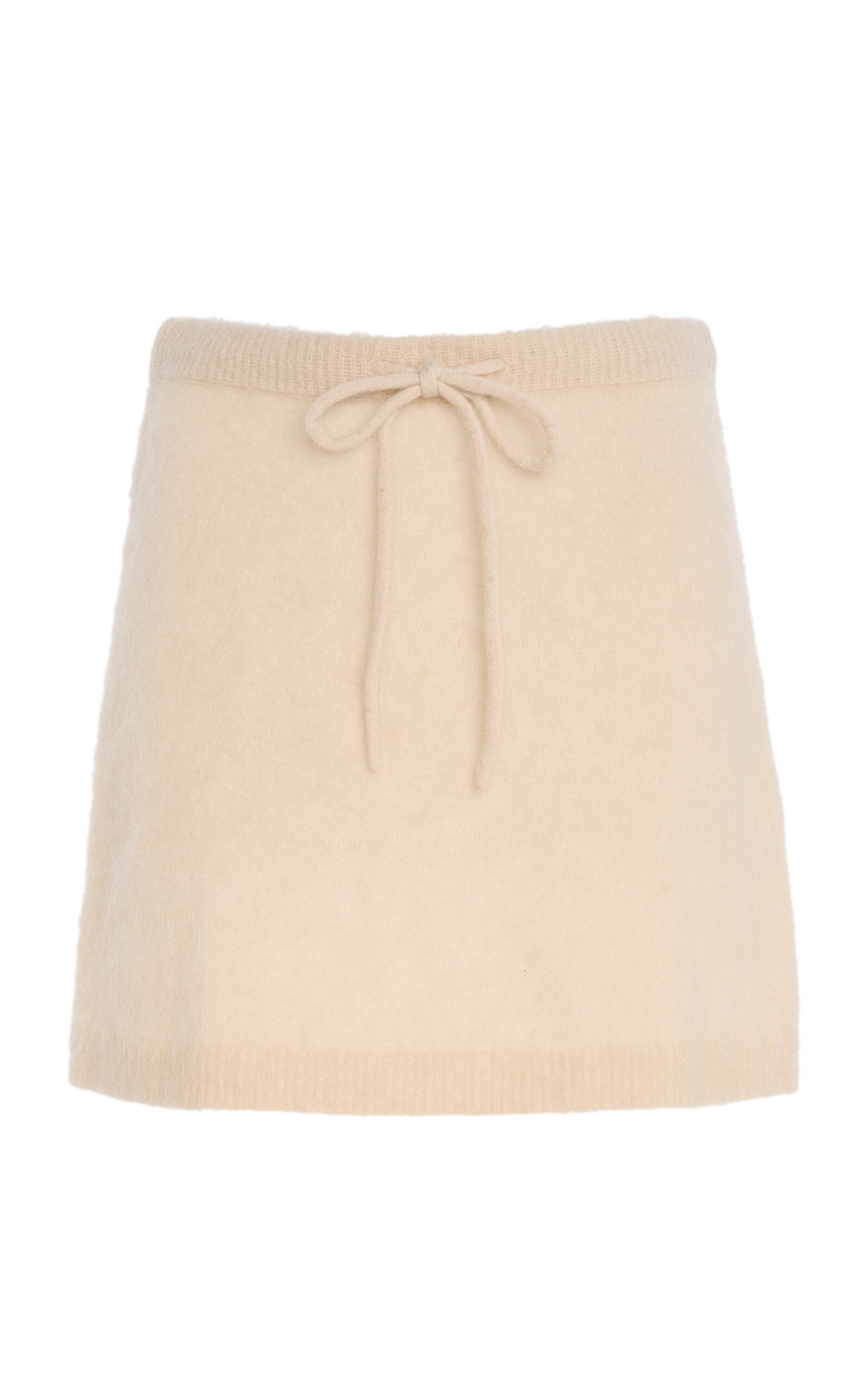 Roma Mohair-Blend Mini Skirt