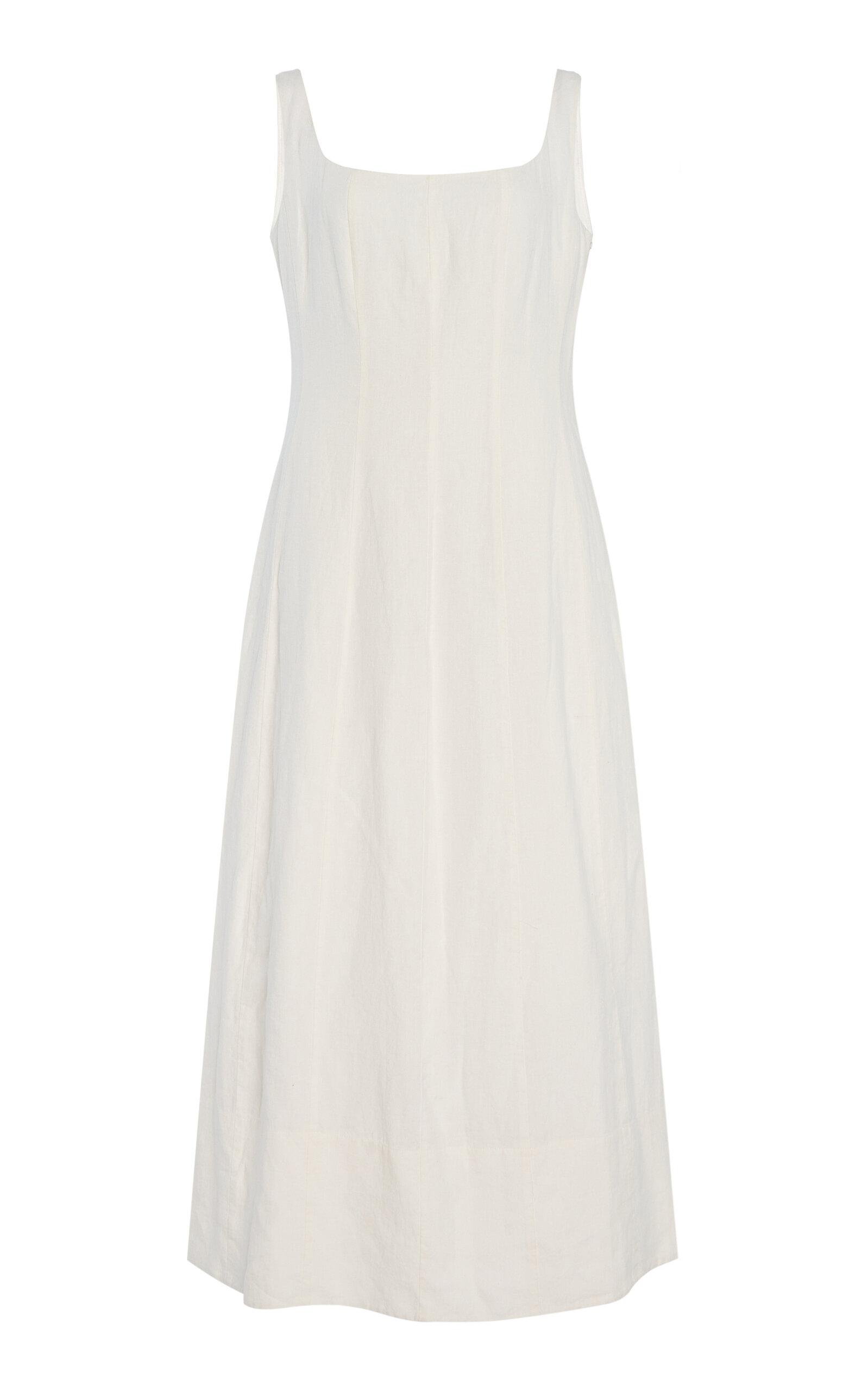 Jenni Kayne Kinney Linen Midi Dress - Women's Clothing