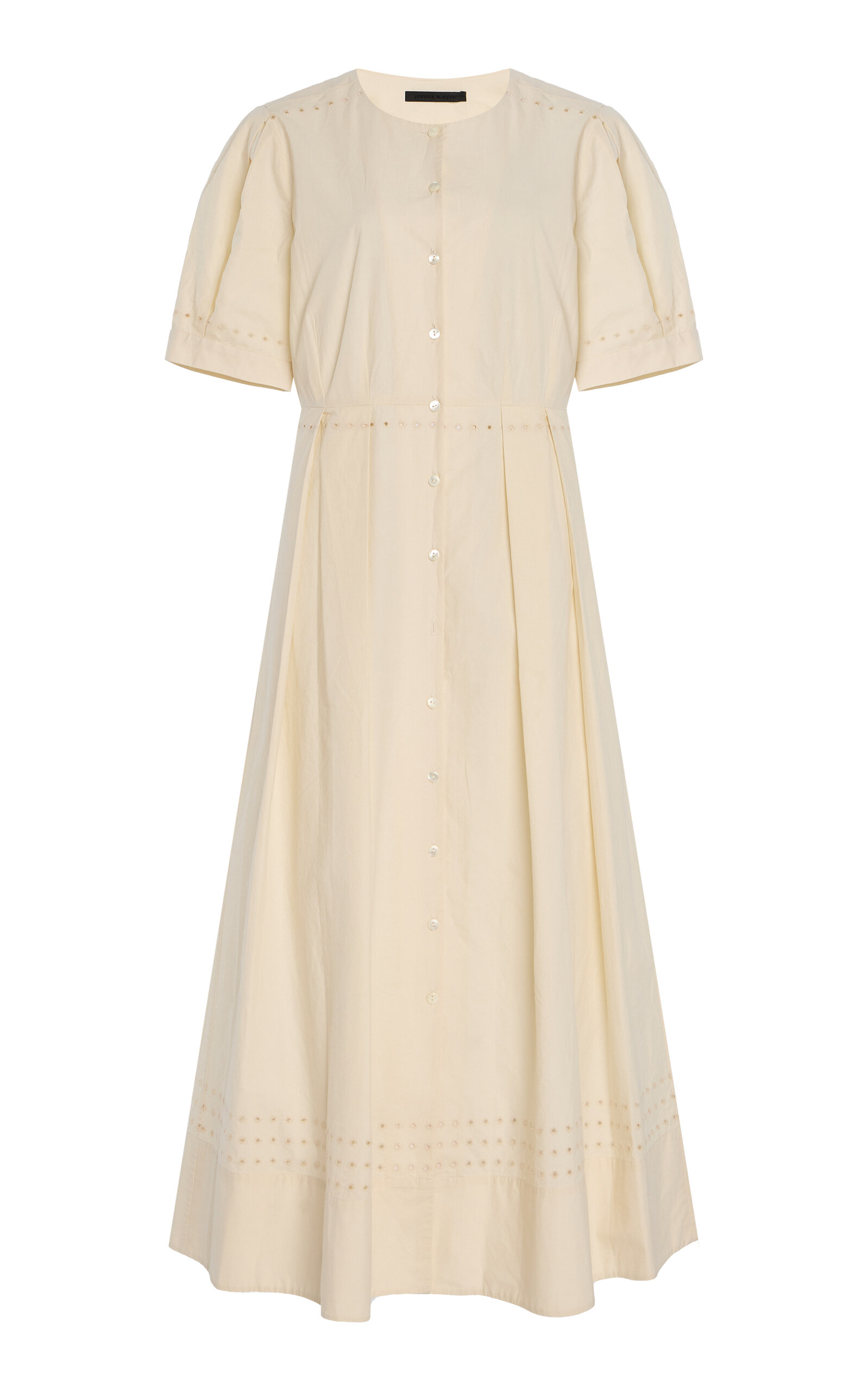Jenni Kayne Harper Cotton Midi Dress - Ivory
