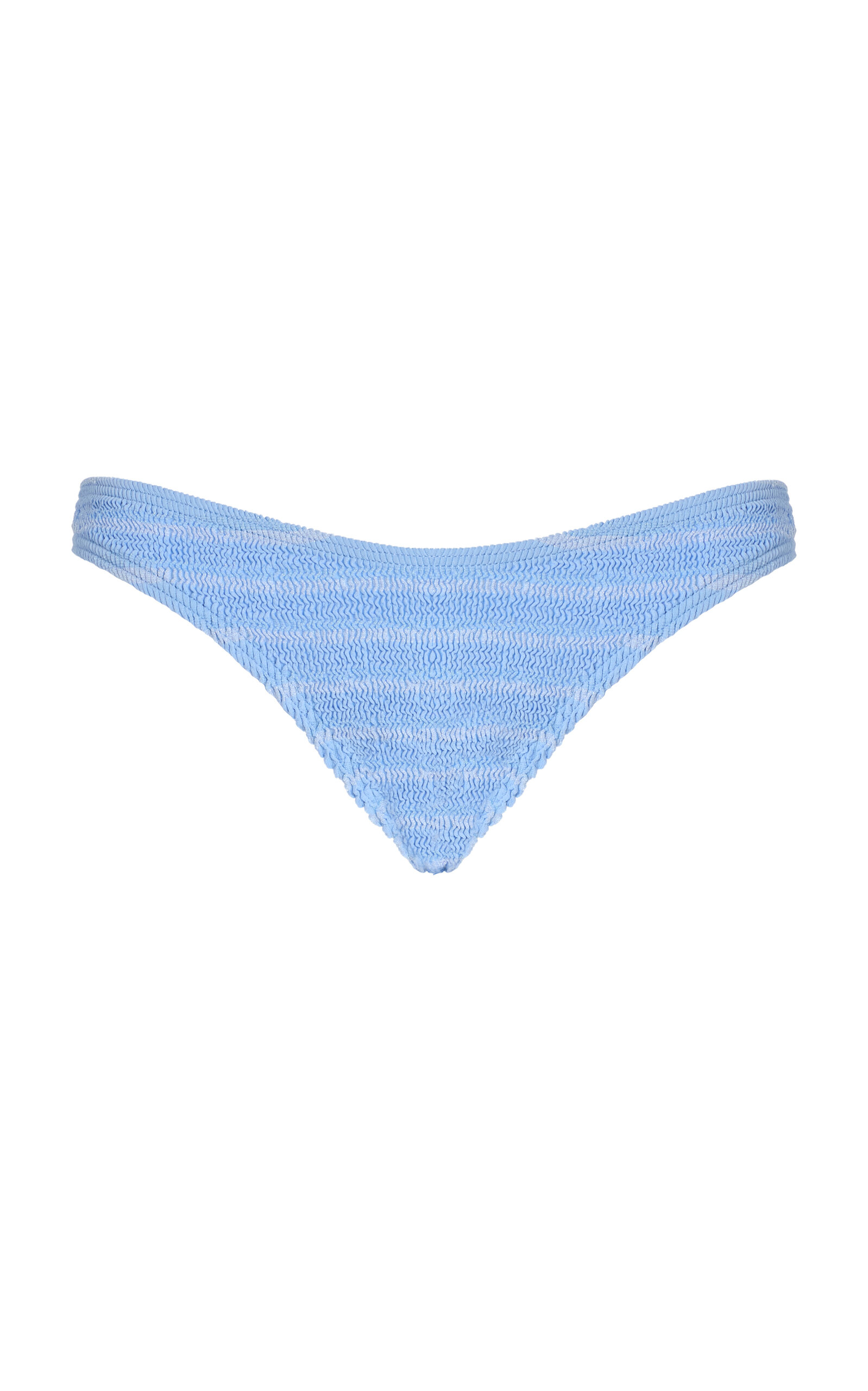 Bondeye Bond-eye Sign Crinkle Bikini Bottom In Blue