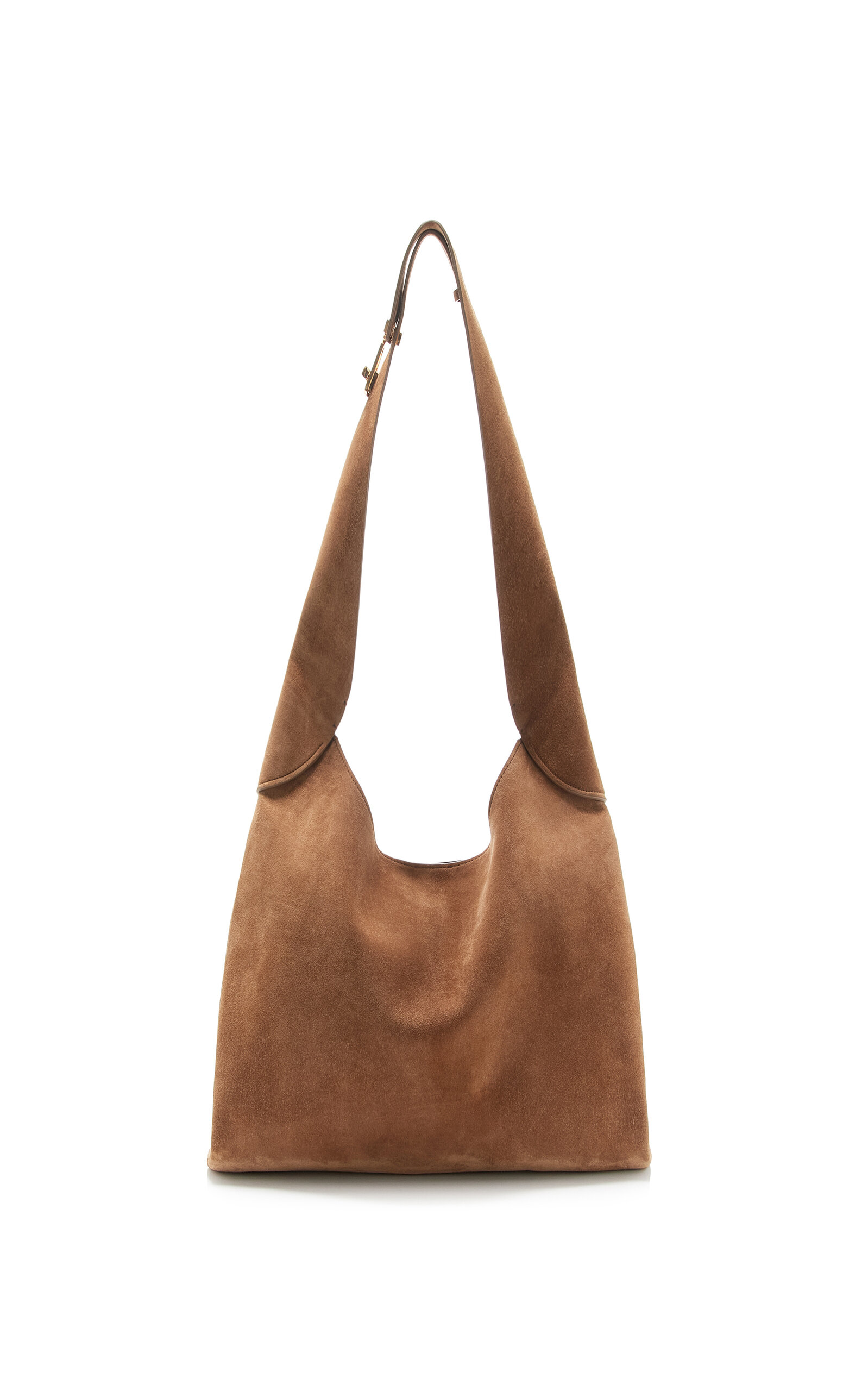 Gabriela Hearst Small Suede Hobo Bag - Brown - OS