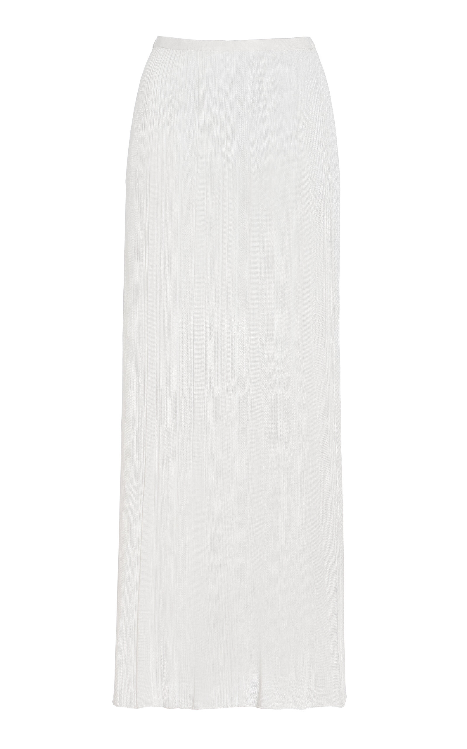Daniella Knit Silk Maxi Skirt