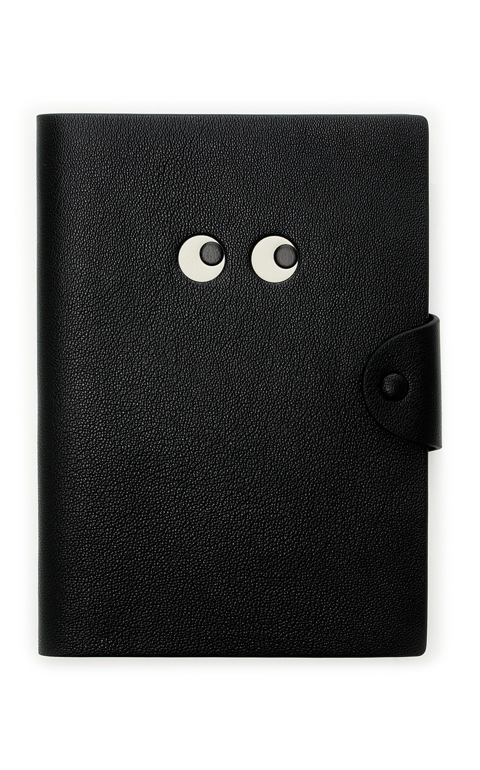 Anya Hindmarch Eyes Leather A5 Journal - Black