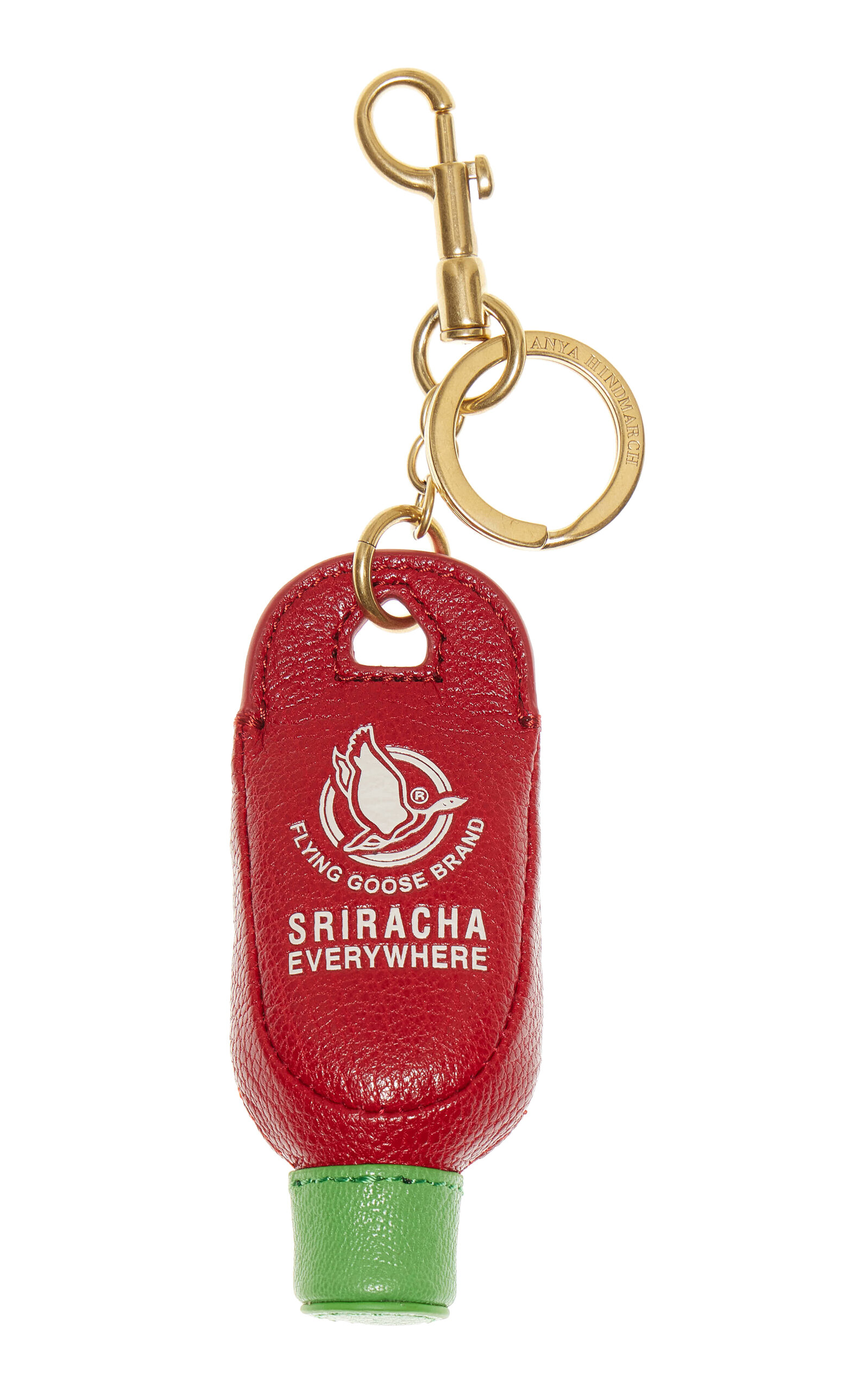 Anya Hindmarch Flying Goose Sriracha Charm - Red