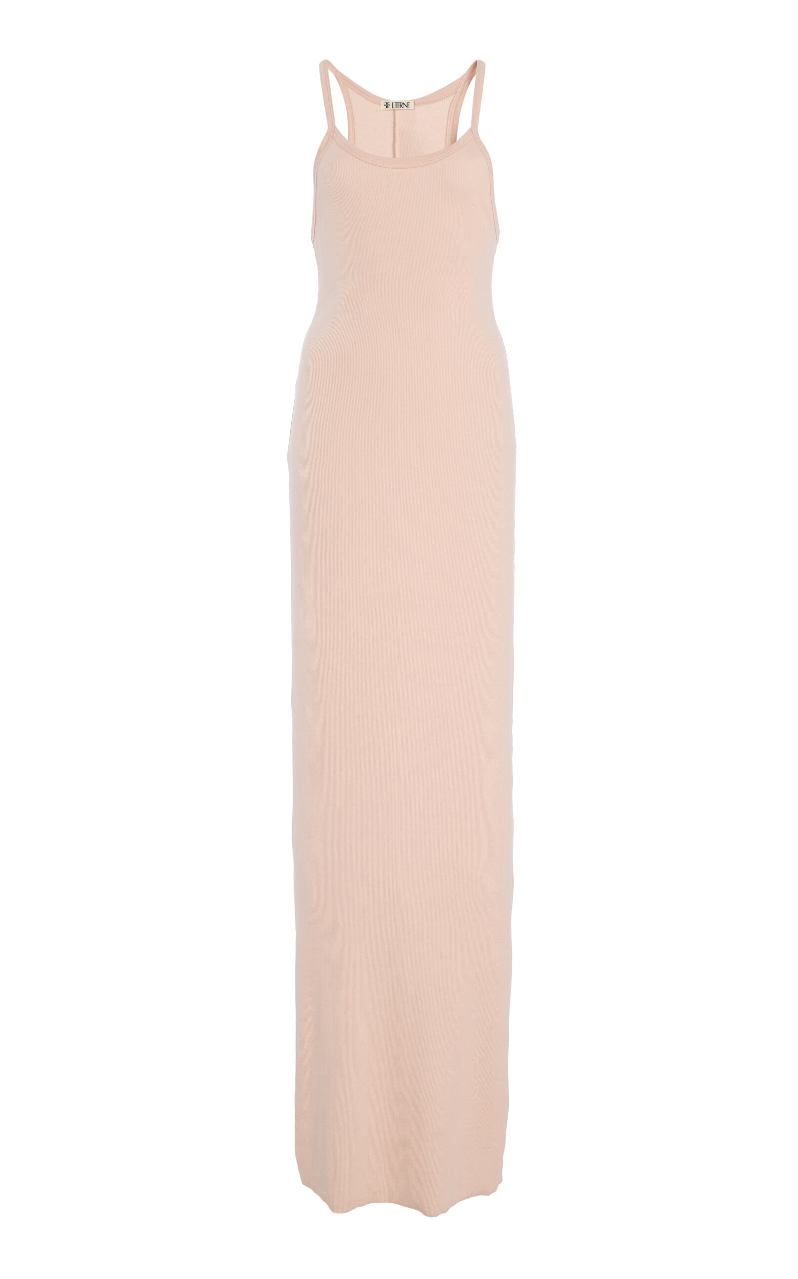 Éterne Stretch Cotton-modal Maxi Tank Dress