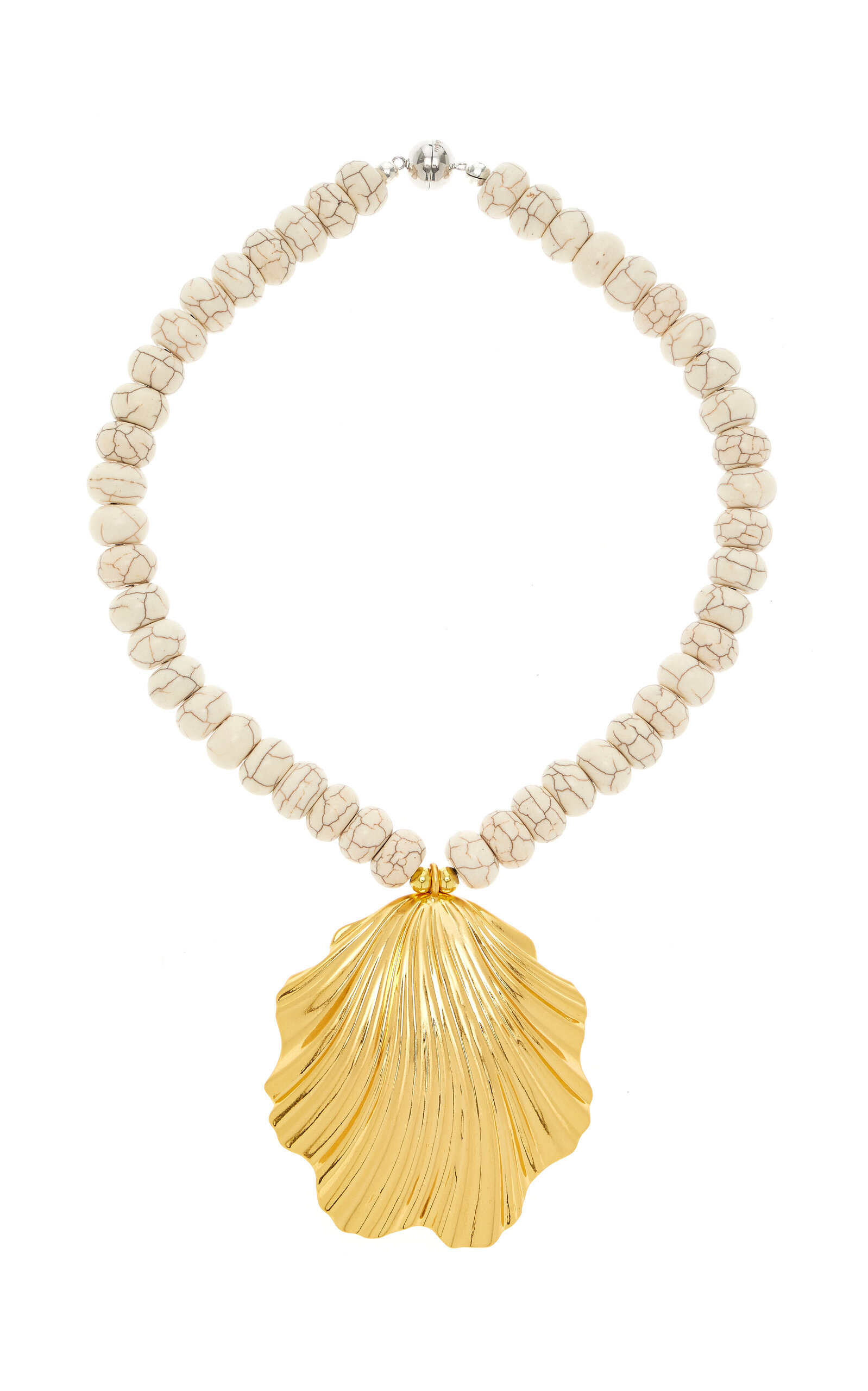 Shop Julietta Exclusive Milos 24k Gold-plated Shell Necklace