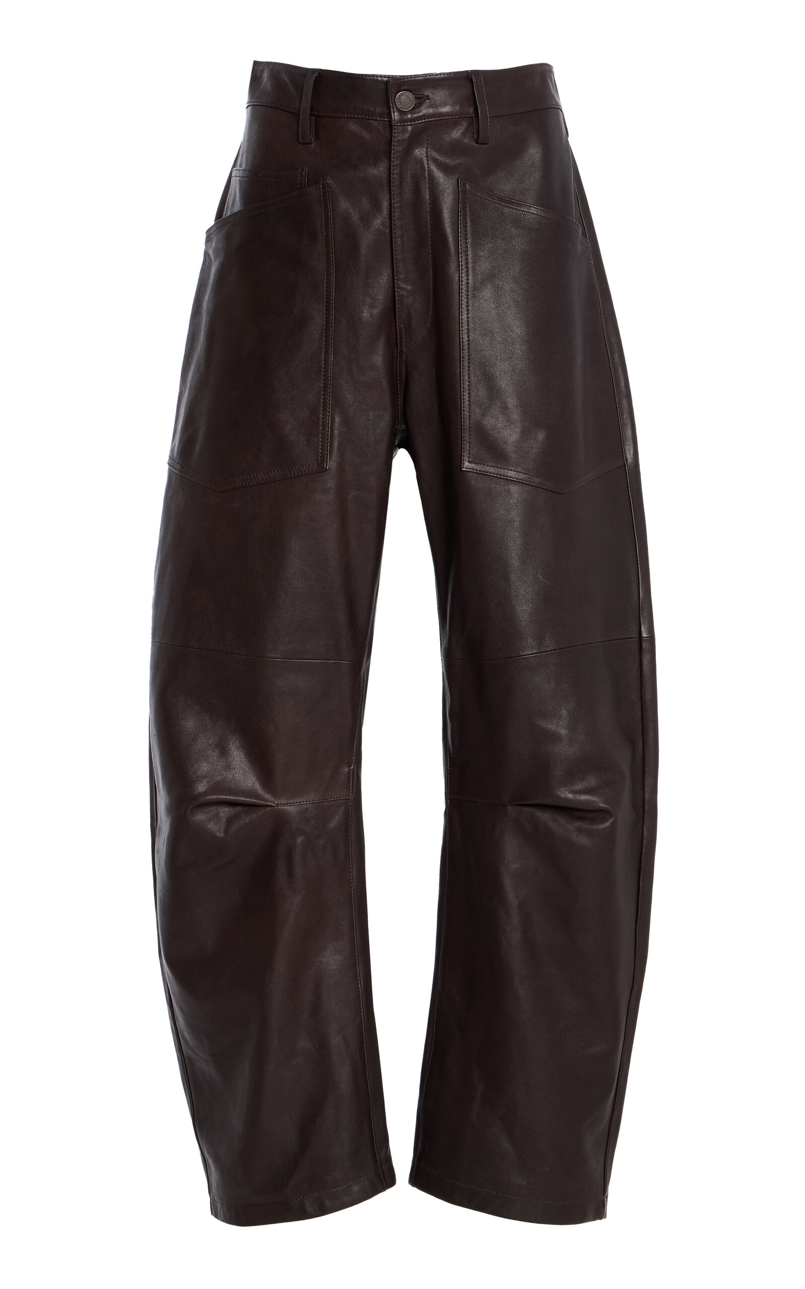 NILI LOTAN Shon Leather Pants
