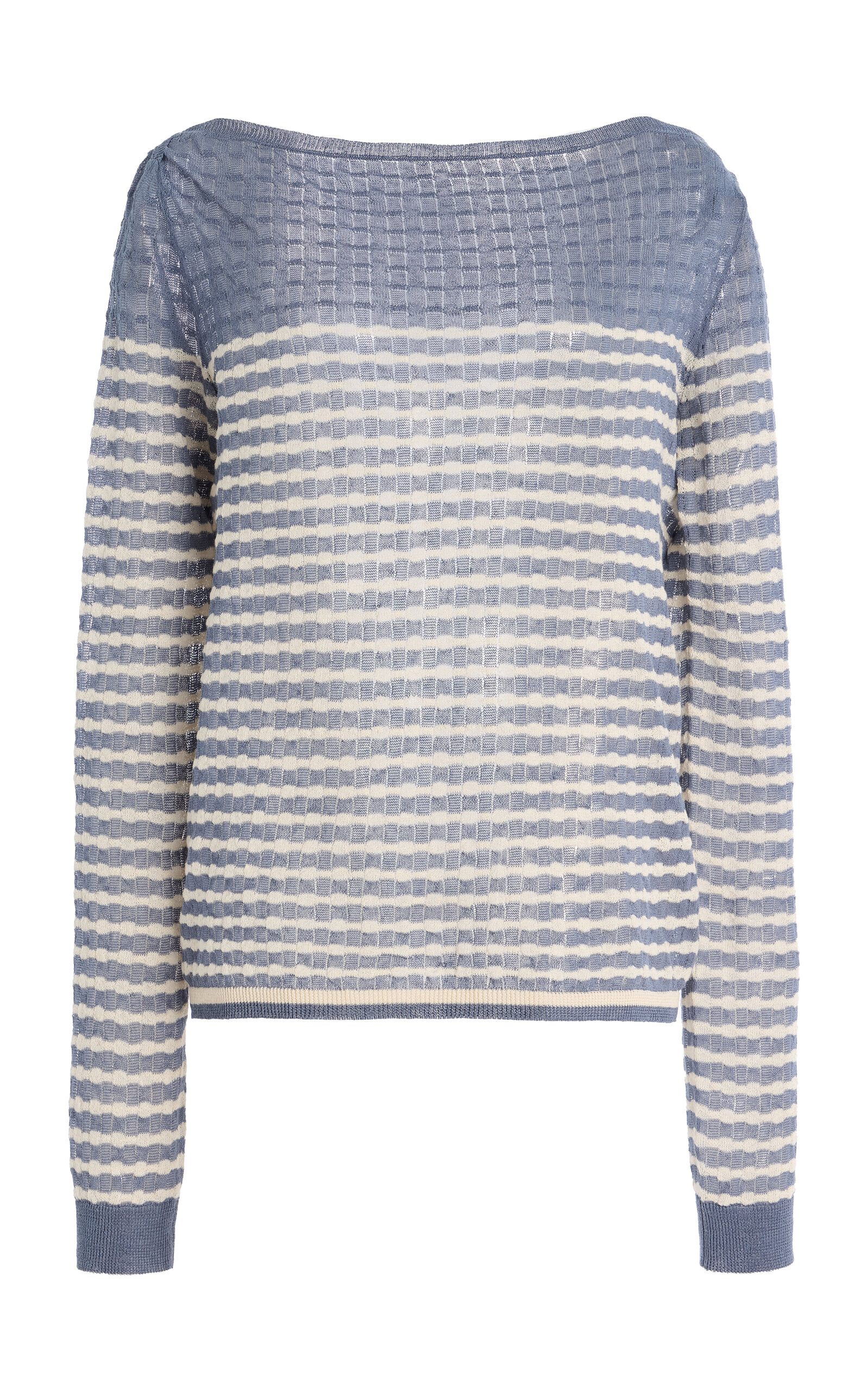 Britta Breto-Striped Knit Sweater