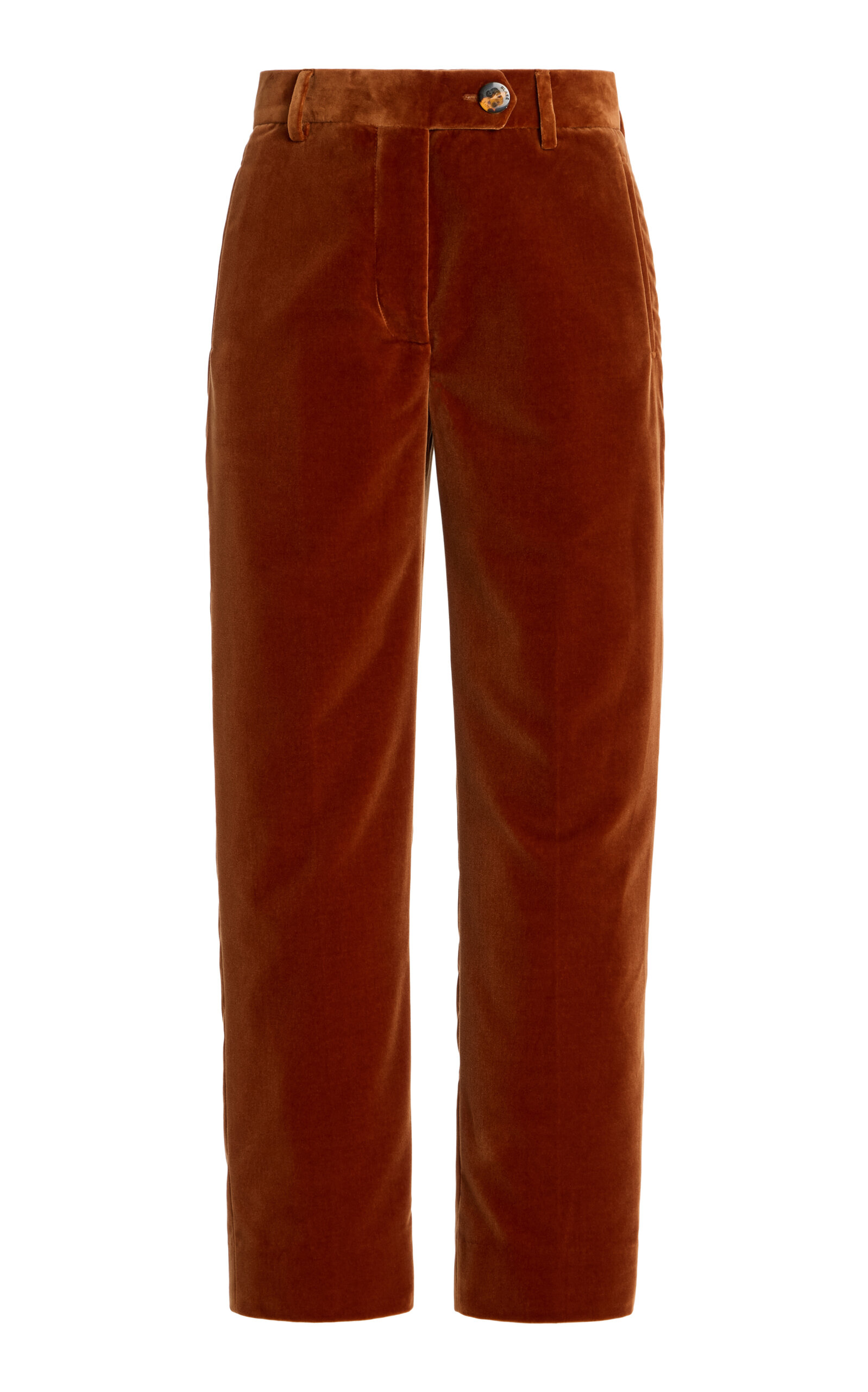 Blazé Milano Nana Cotton-Velvet Pants - Women's Clothing