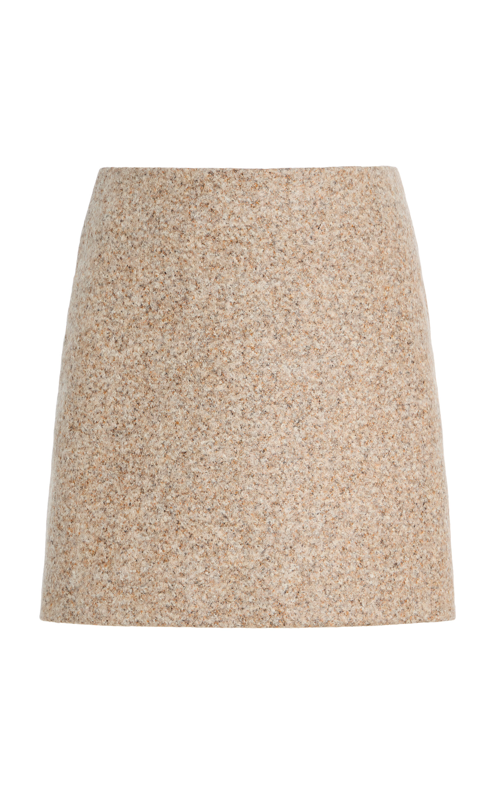 Blazé Milano Coci Alpaca-wool Mini Skirt In Multi