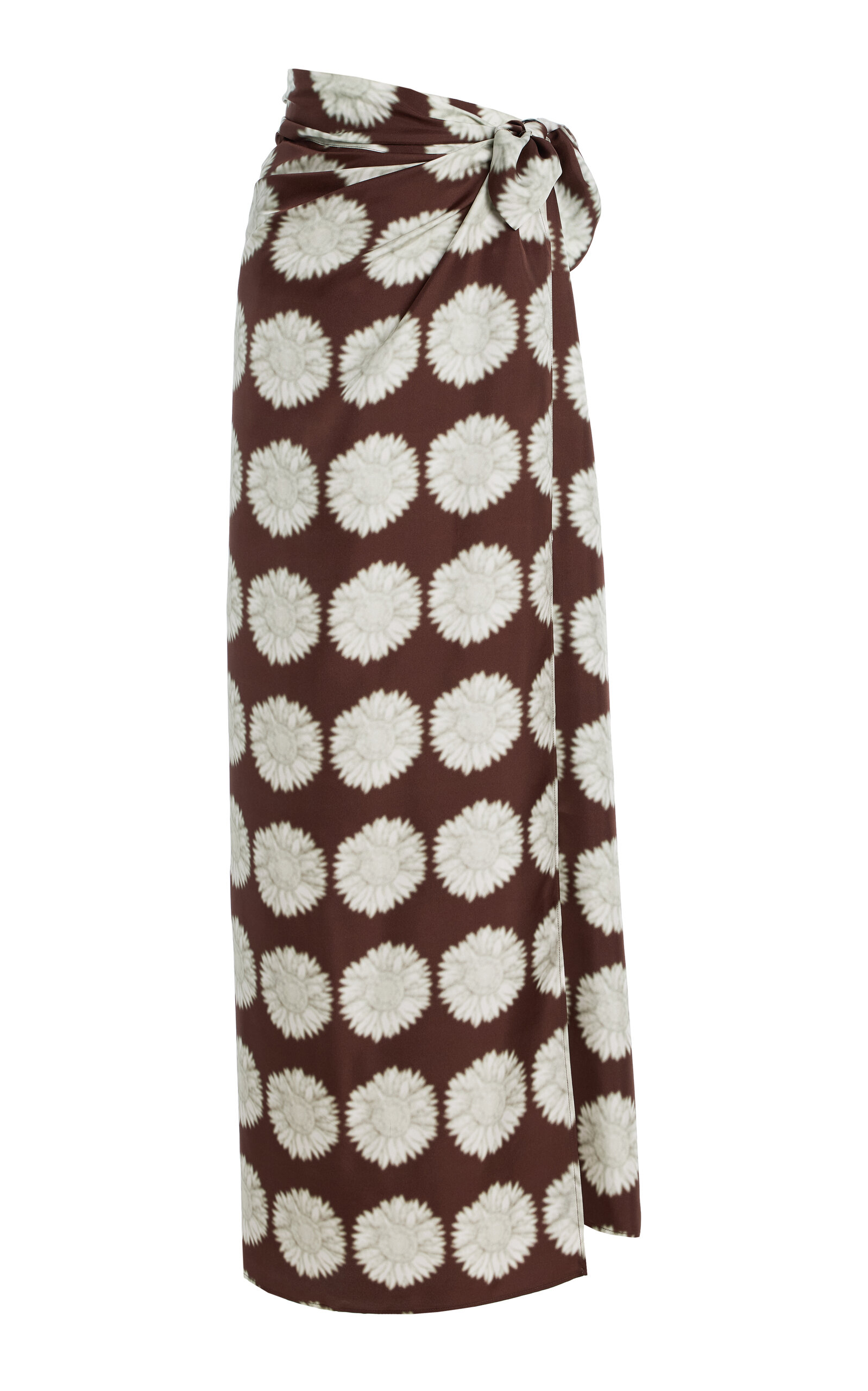 Asceno Floral-Print Silk Sarong - Women's Clothing