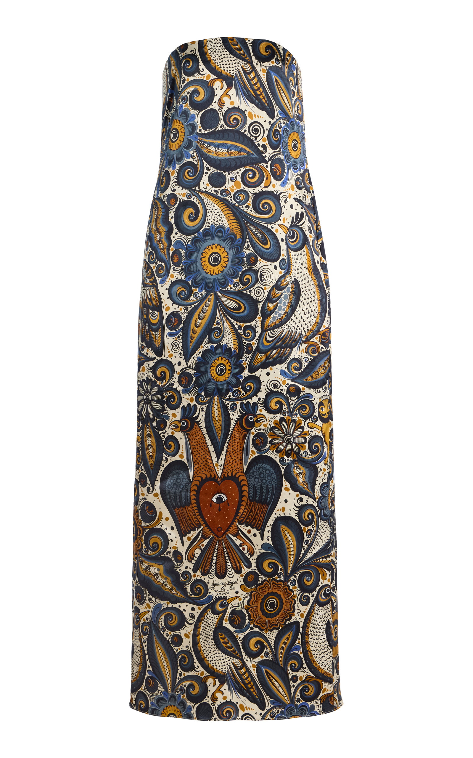 Exclusive Jose de Jesus Silk Dress