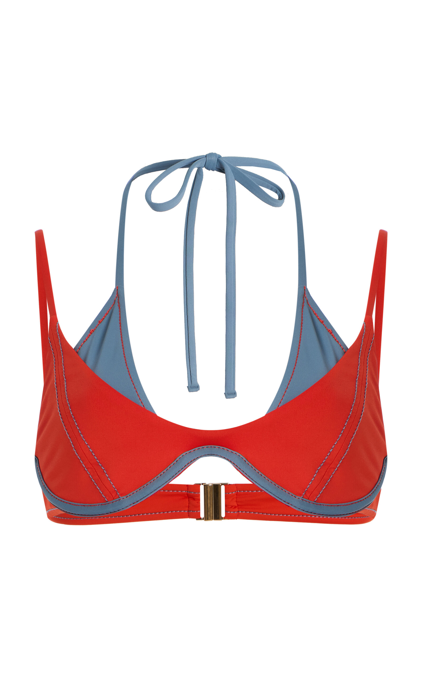 Significant Other Caris Layered Bikini Top