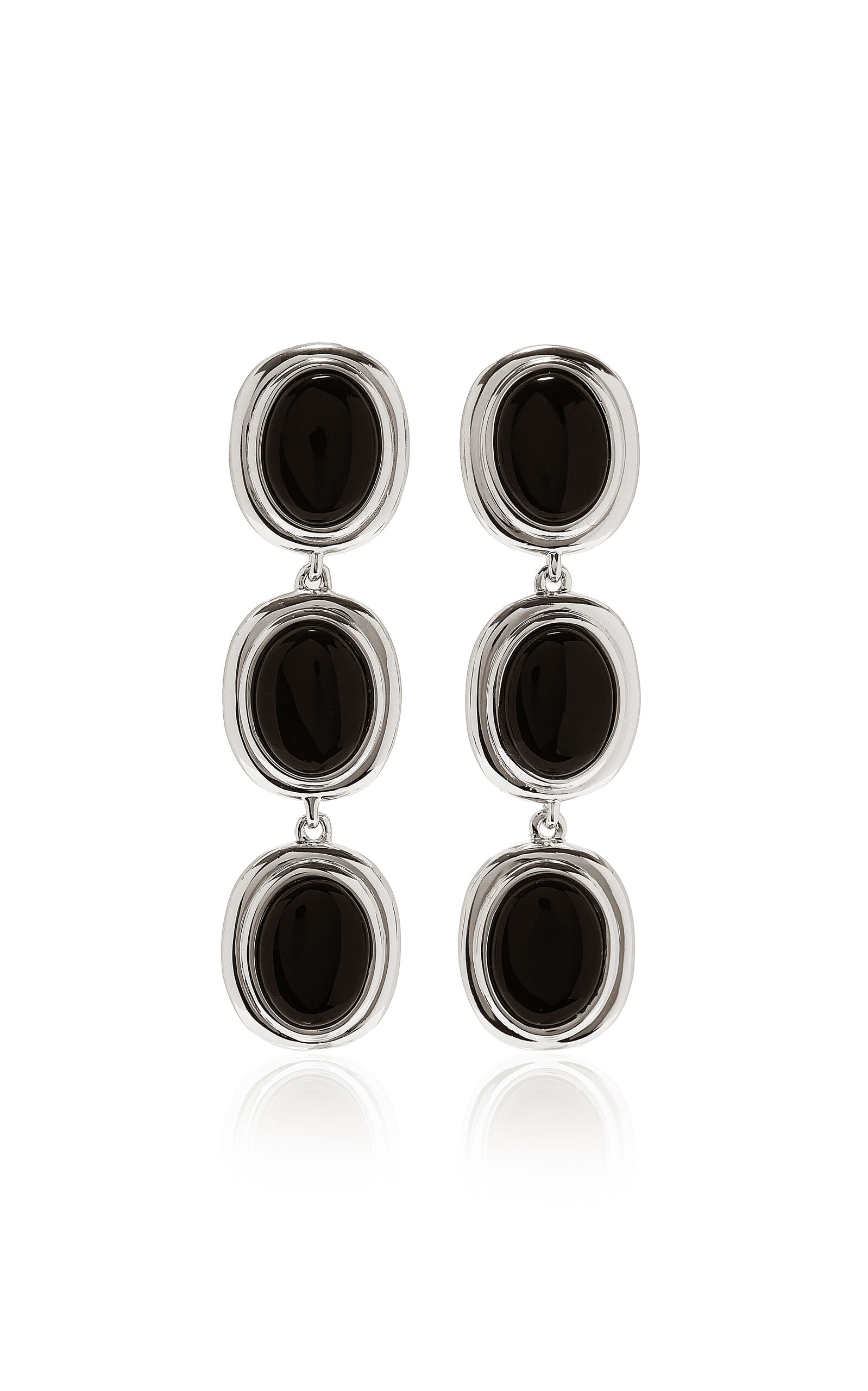 Lié Studio Exclusive Ada Sterling Silver Onyx Earrings