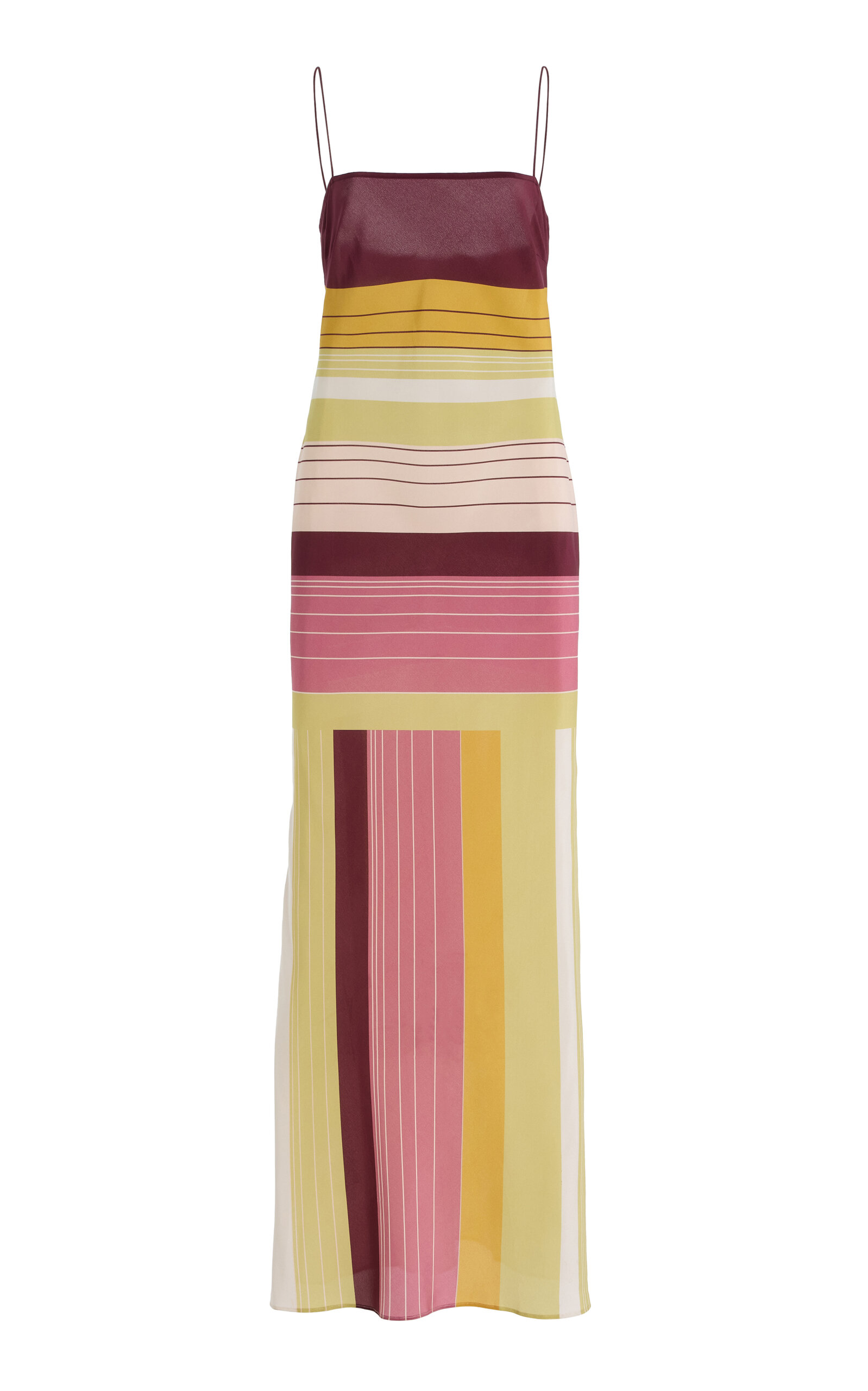 SIR. Fontana Silk Slip Maxi Dress