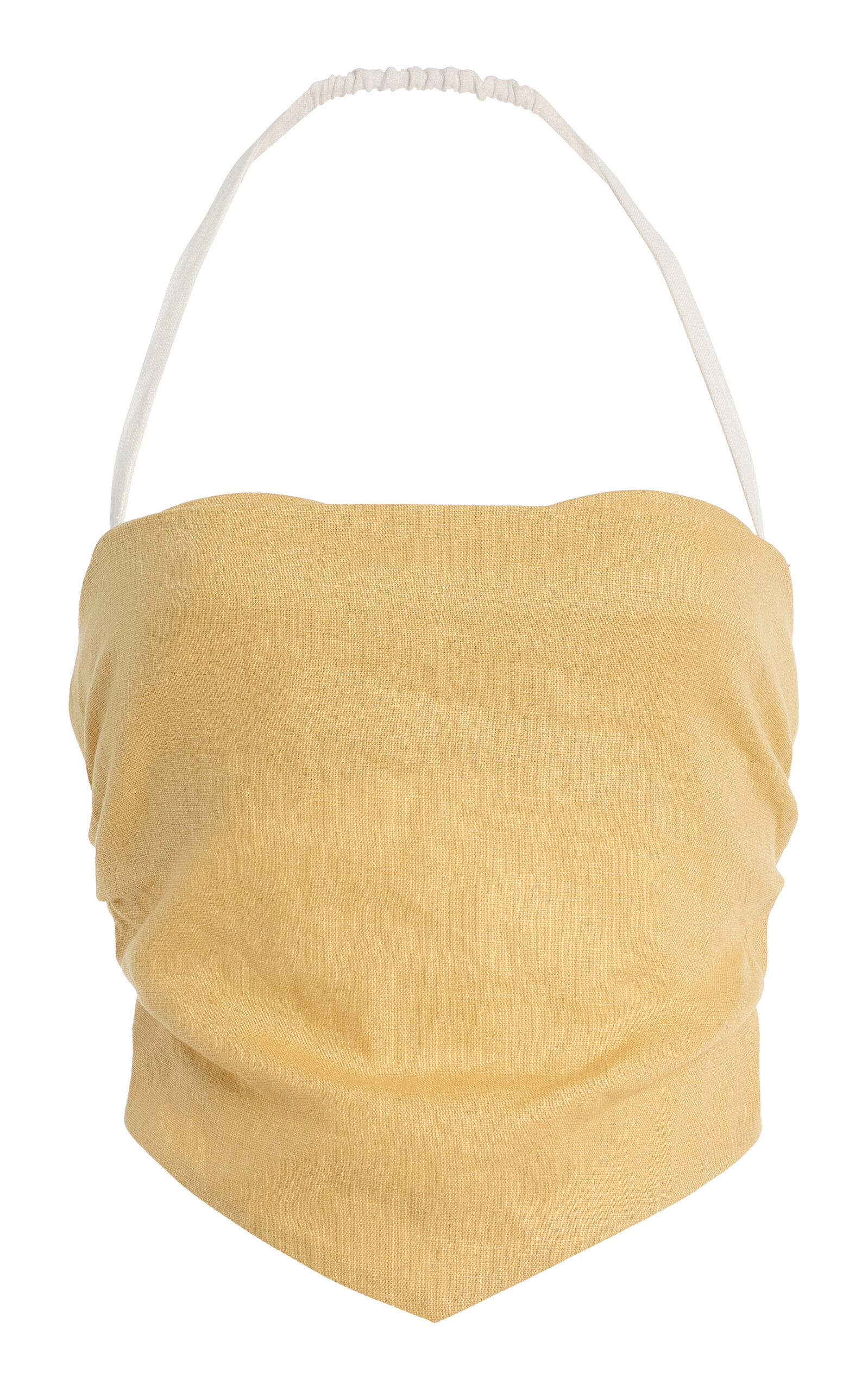 SIR CARLOTTA LINEN SCARF CAMISOLE TOP