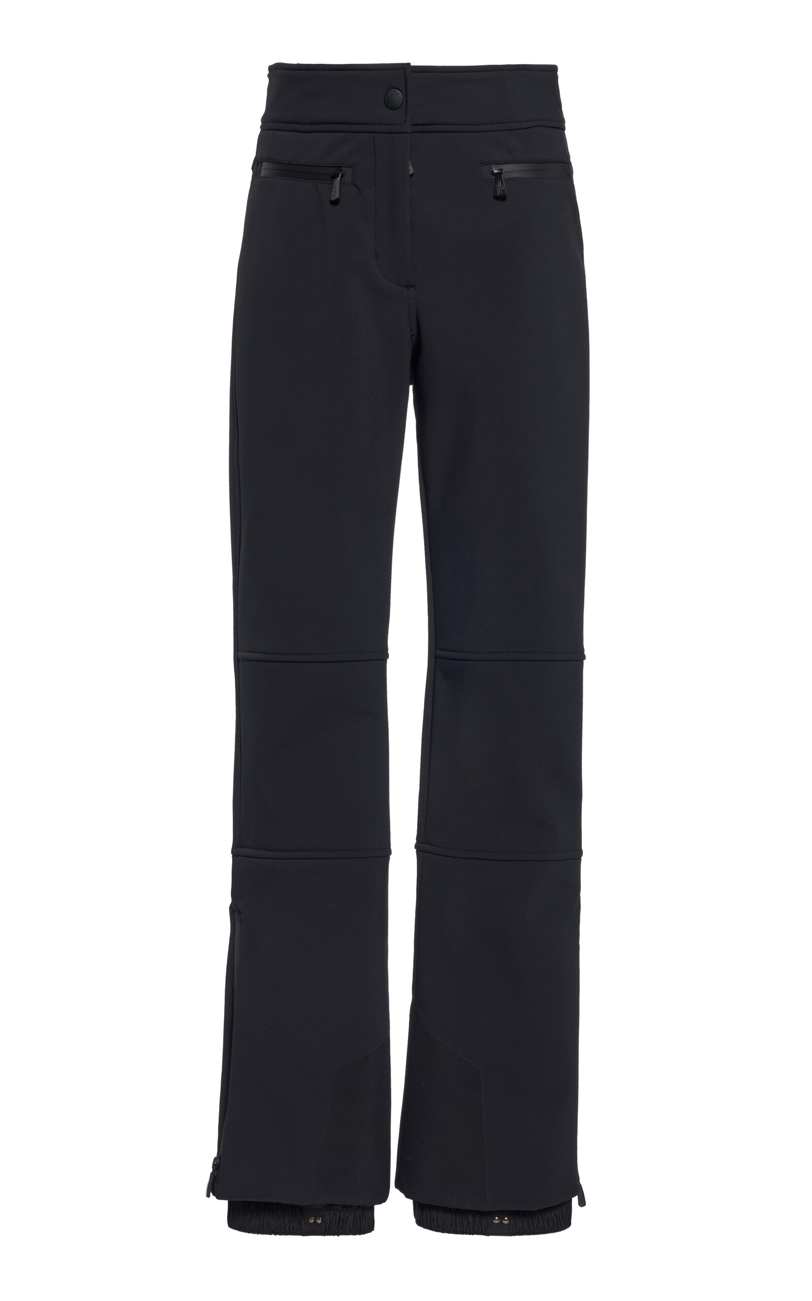 Moncler Tech-poplin Ski Pants In Black
