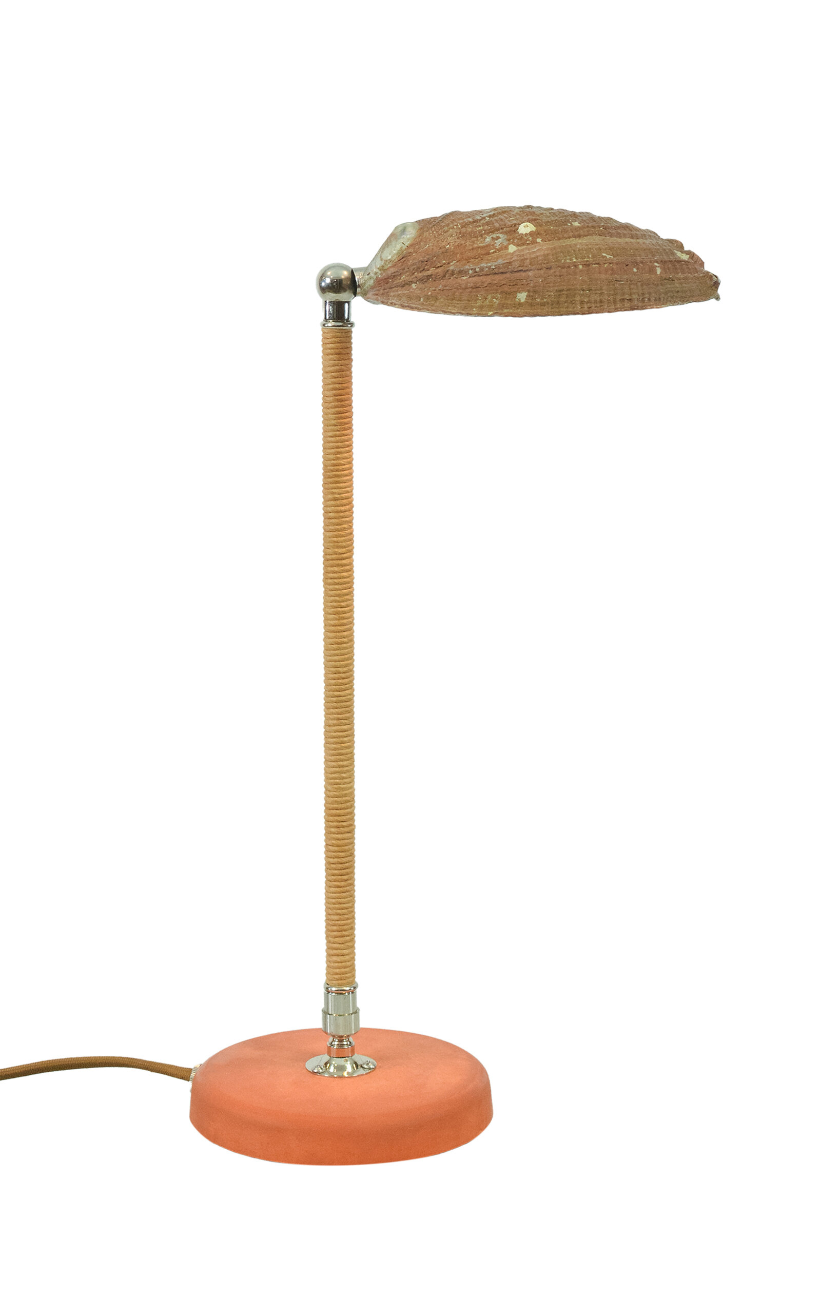 Tennant New York Abalone Task Lamp In Khaki