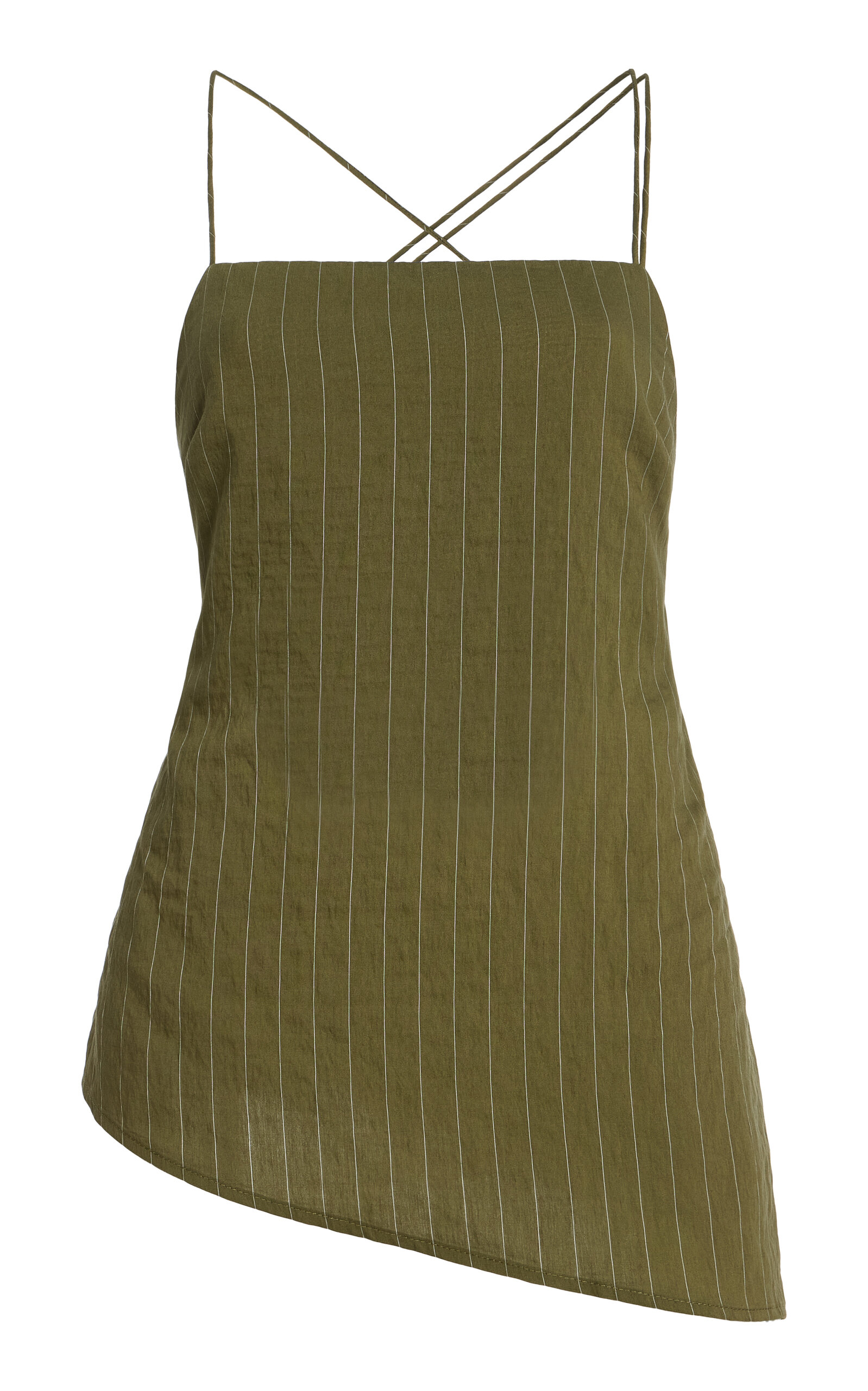 ELCE Exclusive Amelie Striped Camisole Top - Khaki