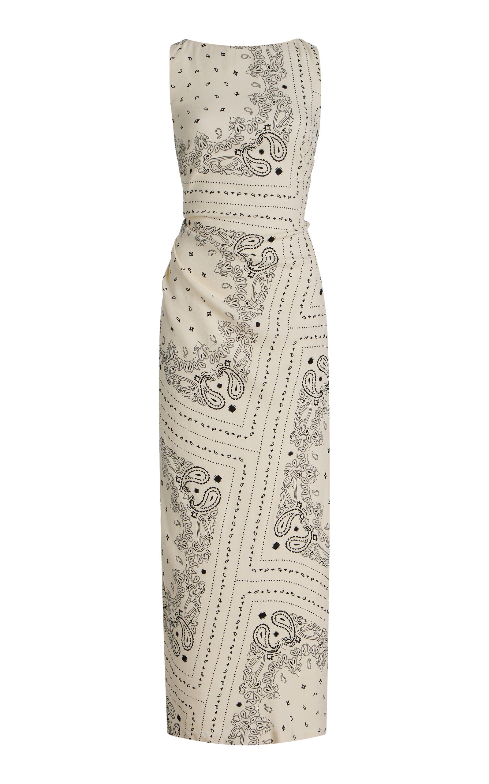 Zephyr Paisley Midi Dress