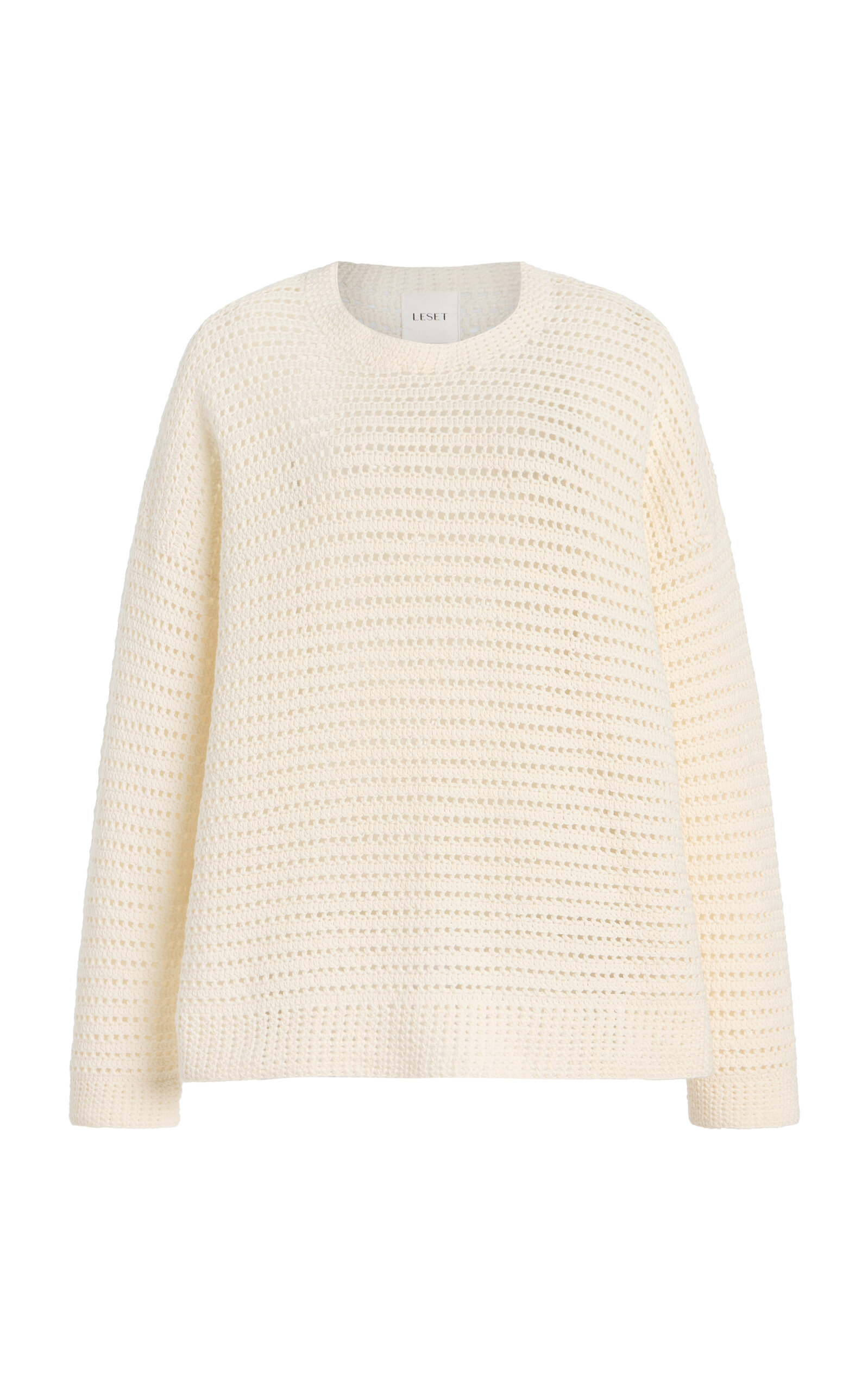 Leset Lucy Oversized Knit Cotton Sweater