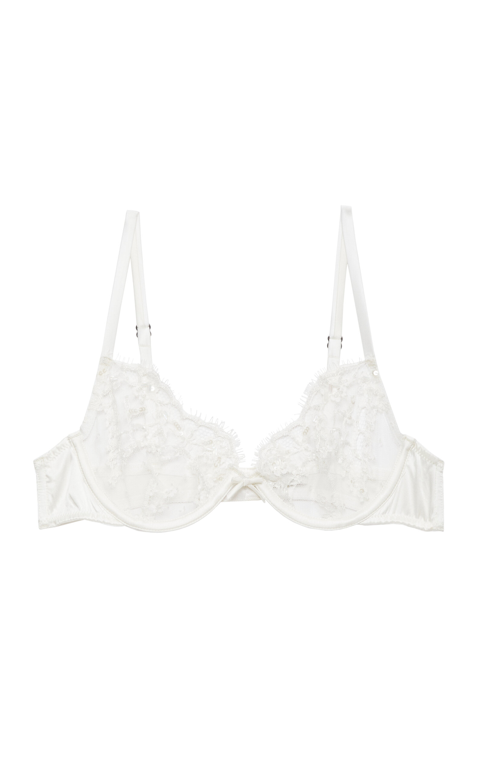 Fleur du Mal x Galia Lahav Daphne Lace Demi Bra - Moda Operandi