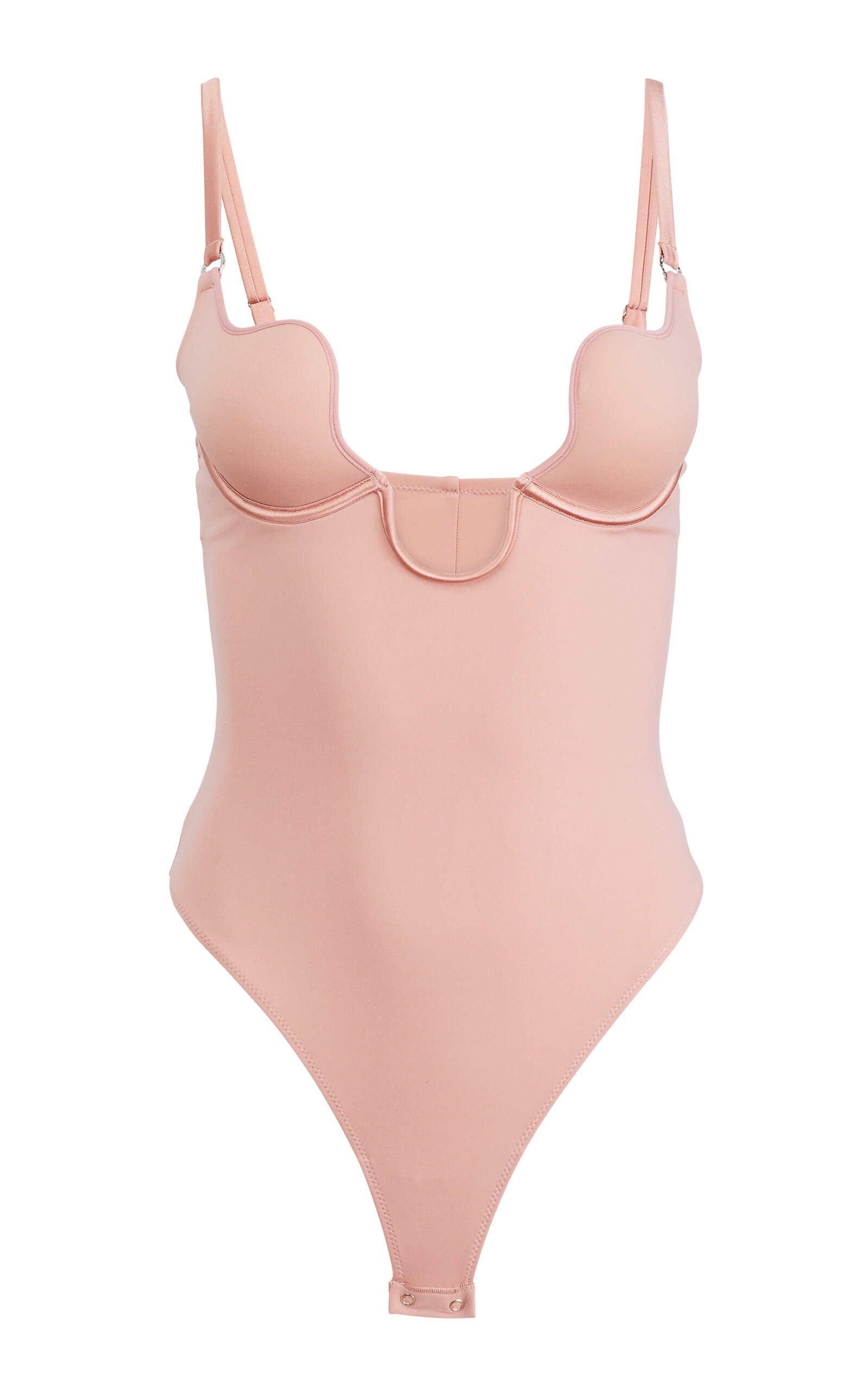 Fleur du Mal Le Stretch Micro Plunge Bodysuit