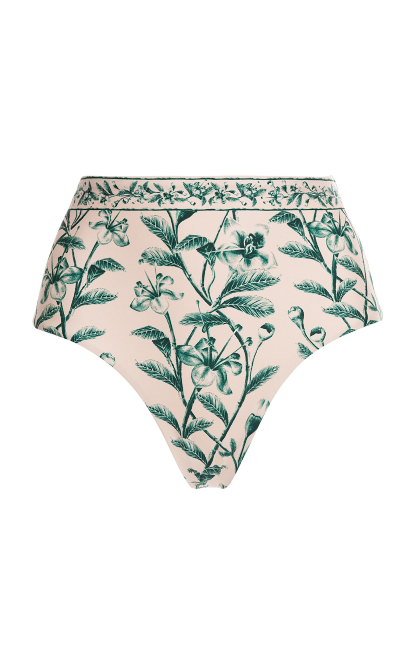 Agua by Agua Bendita Magenta Patterned Bikini Bottoms