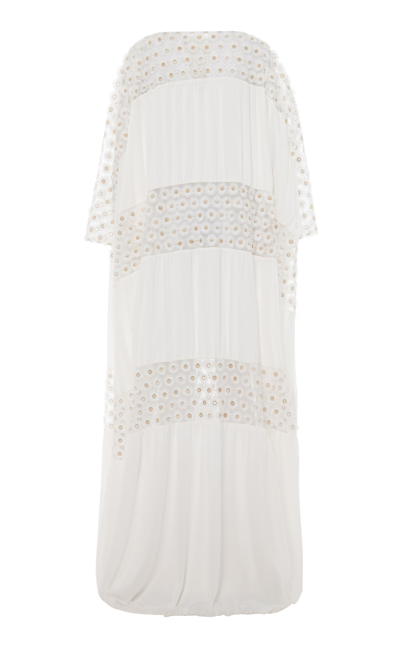 Dima Ayad Georgette And Daisy Cotton Kaftan