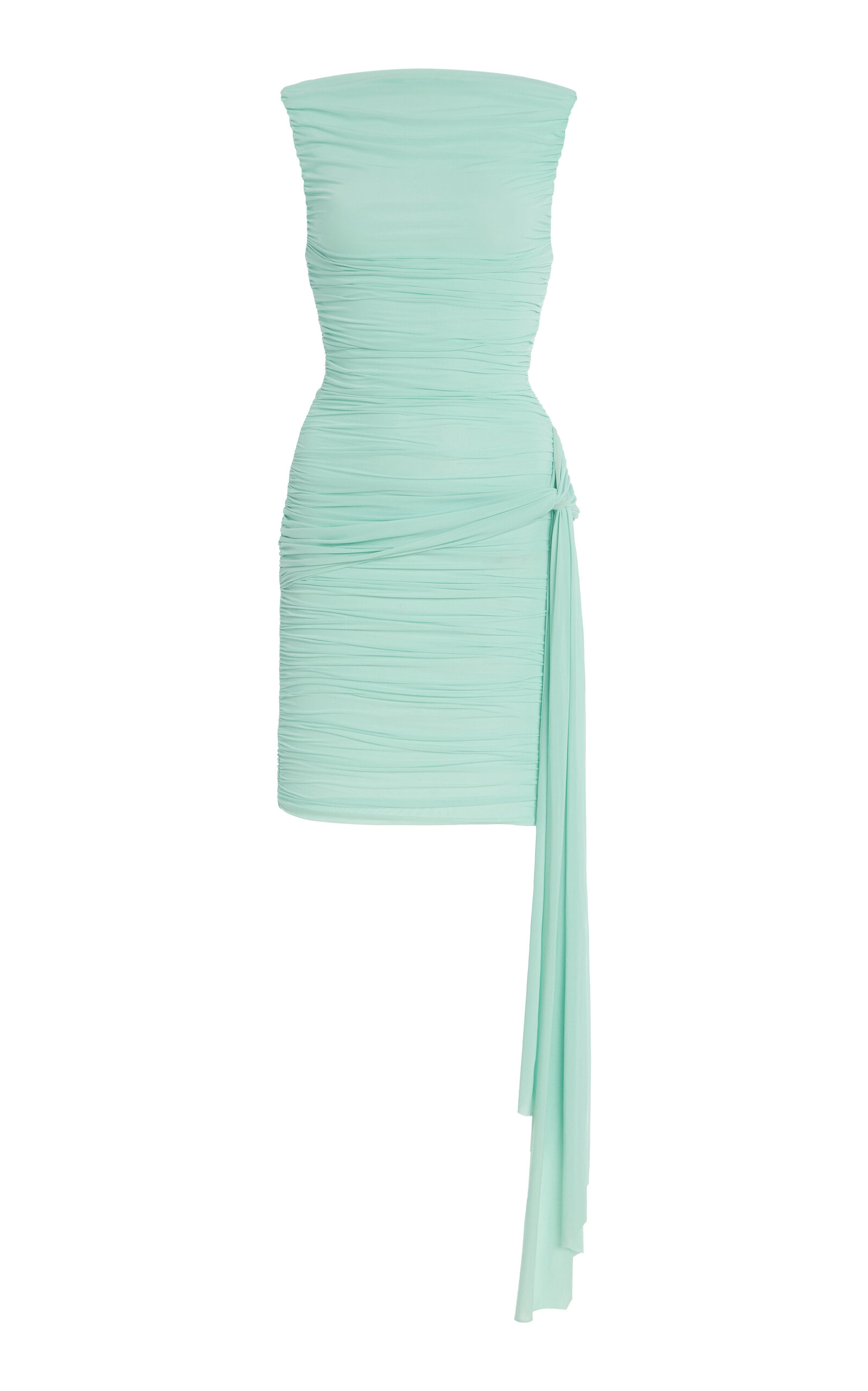 Maygel Coronel Entredos Ruched Jersey Mini Dress