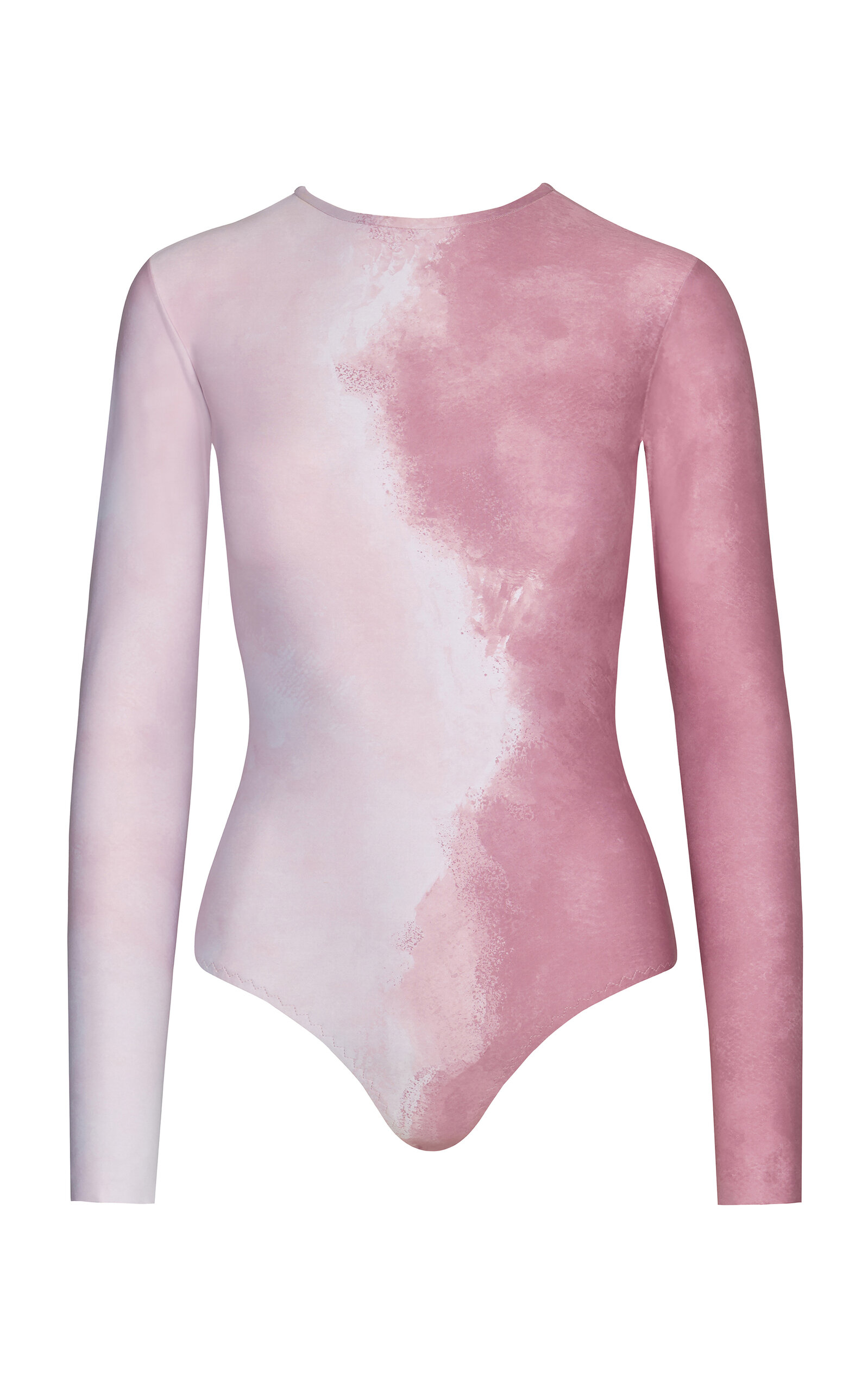 Maria Elena Villamil Trazo Gradient Bodysuit In Print