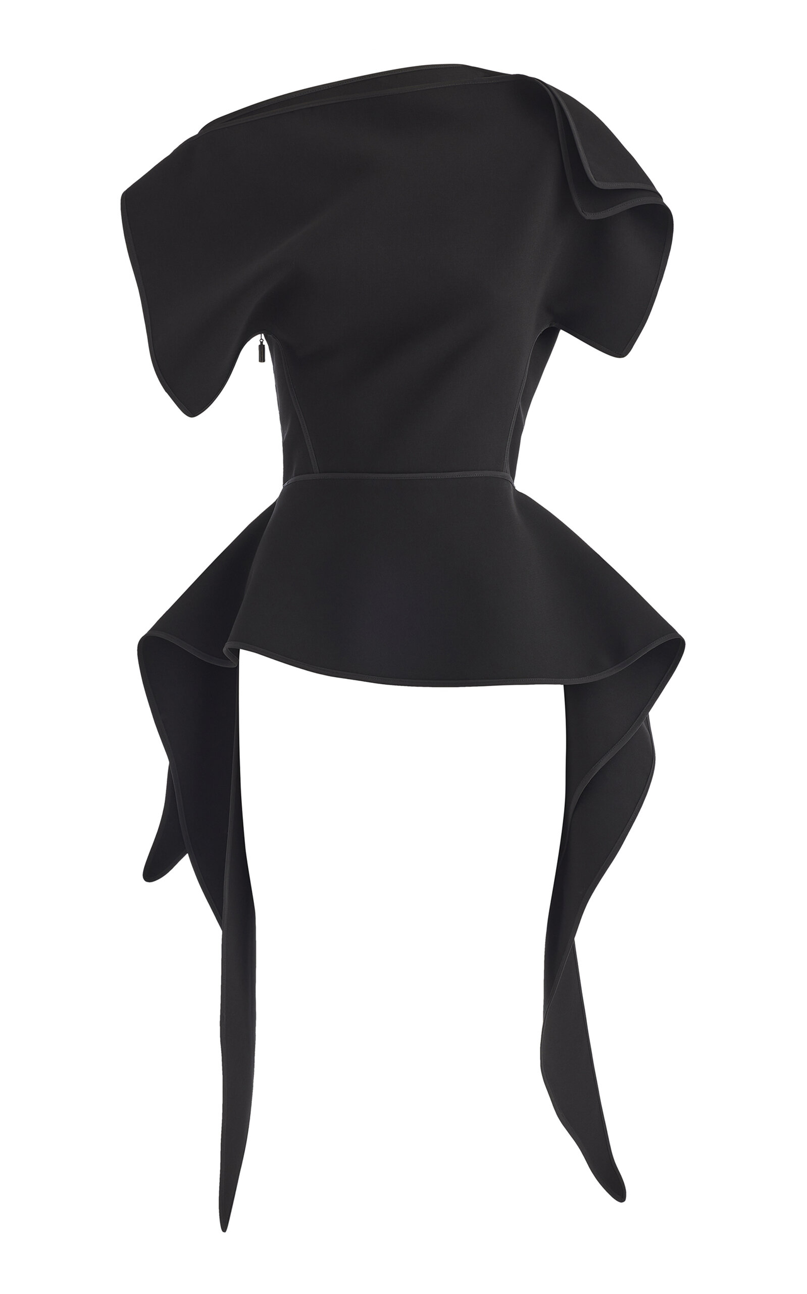 Maticevski Resolute Turtleneck Top In Black