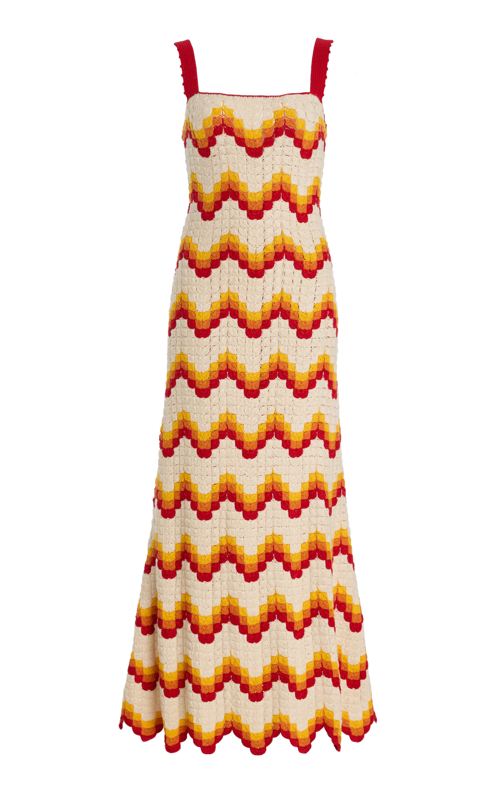Marea Crocheted Cotton Maxi Dress