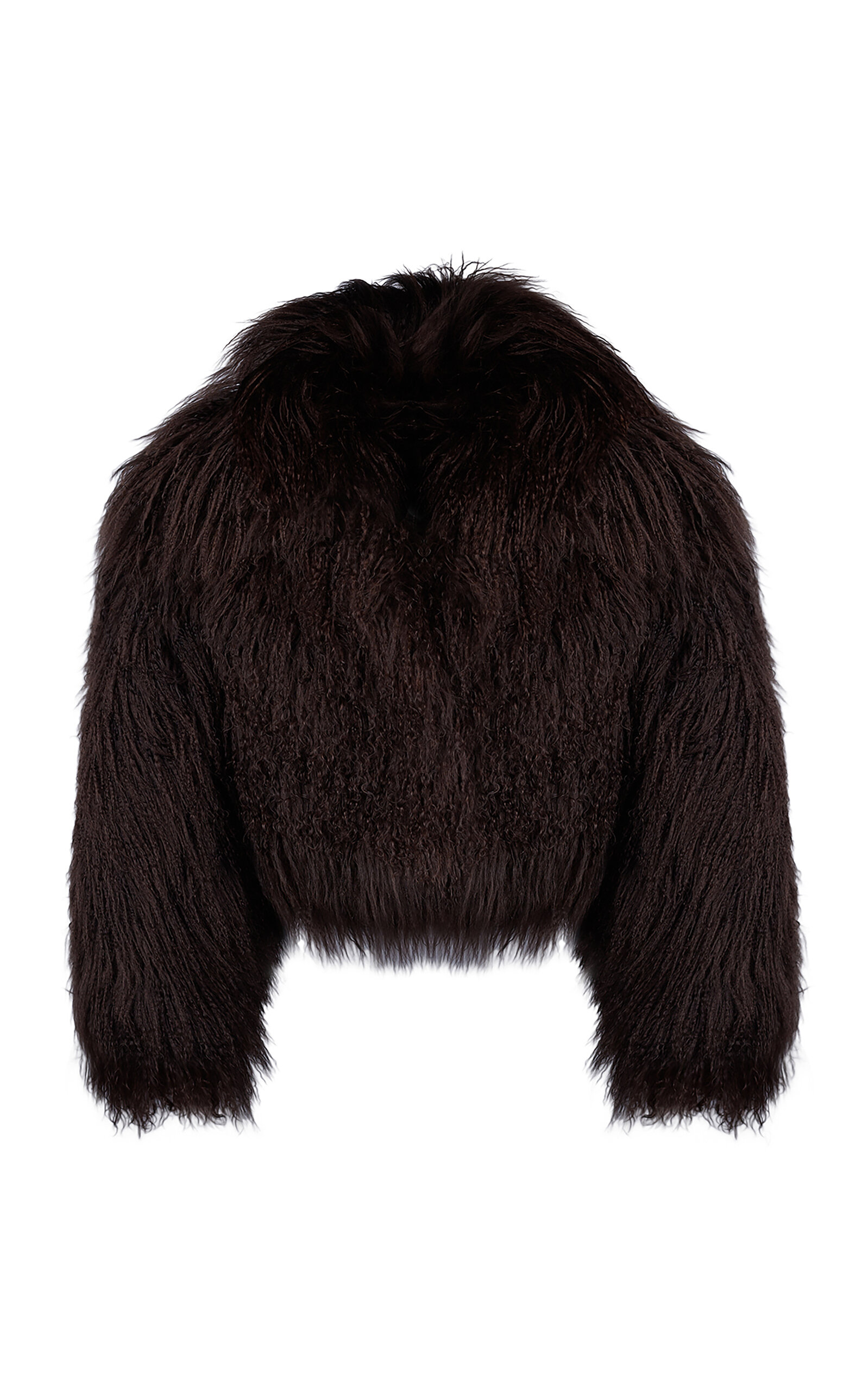 MANOKHI Bruna Tibetan Shearling Fur Coat