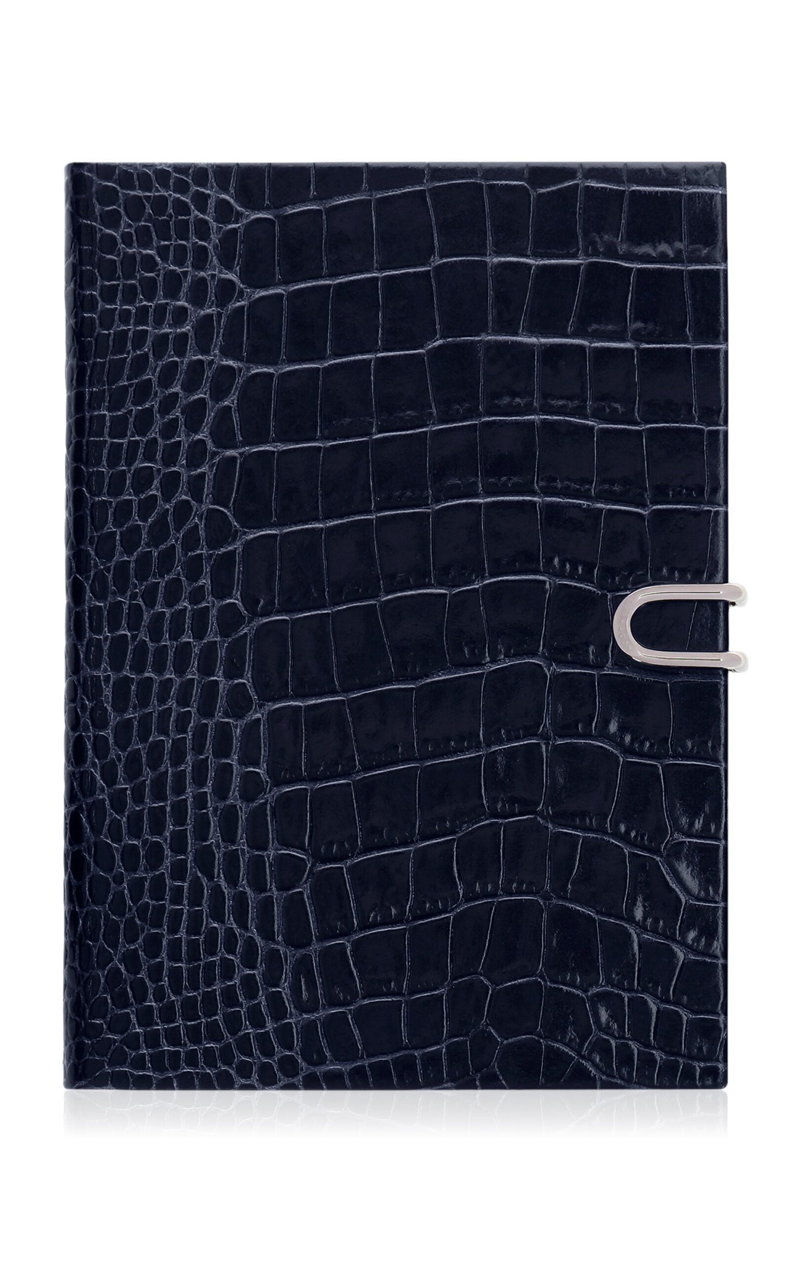 Smythson Mara Soho Leather Notebook - Blue