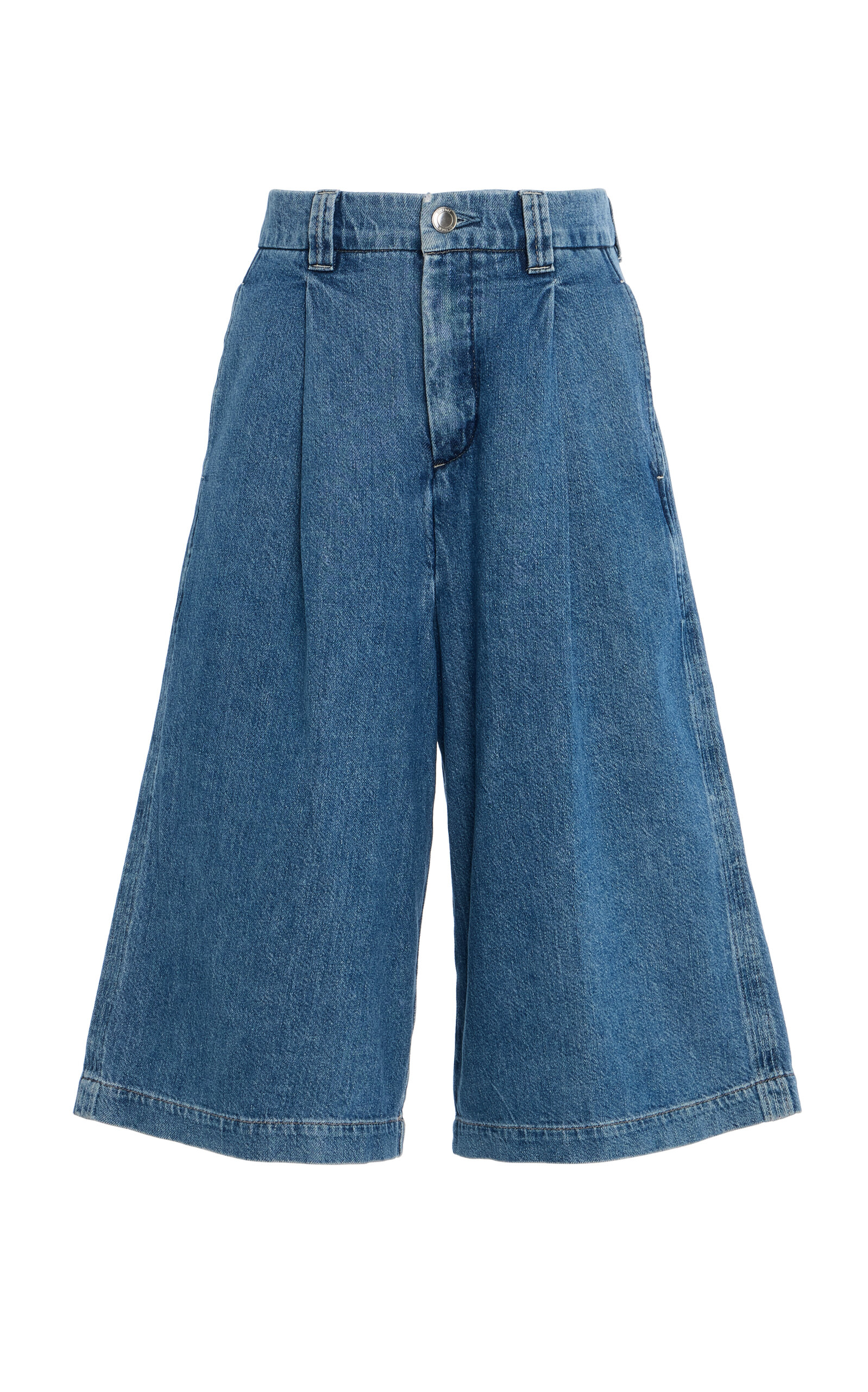 DL1961 Hepburn Pleated Shorts - Blue