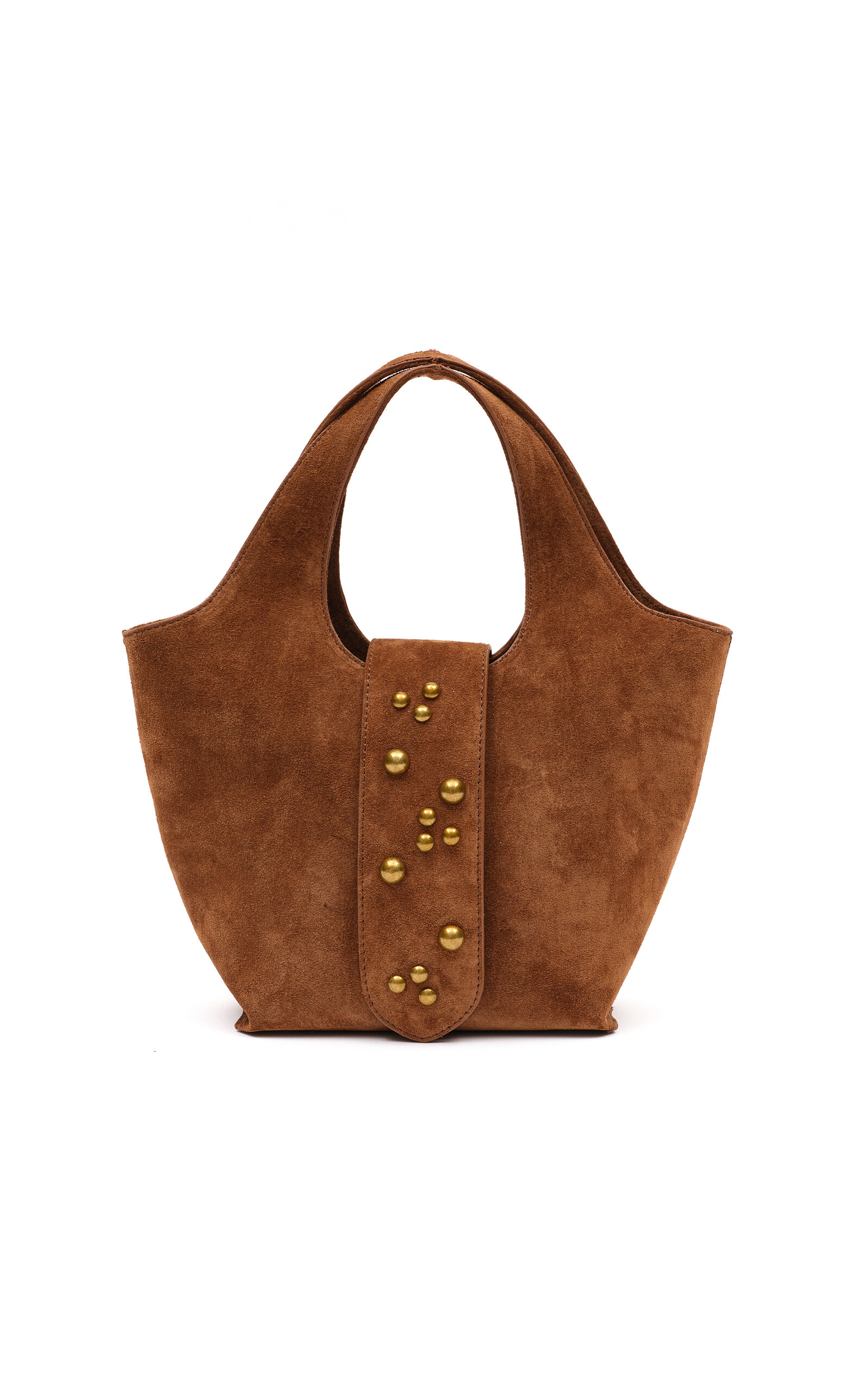 SIEDRÉS Lea Studded Leather Tote Bag