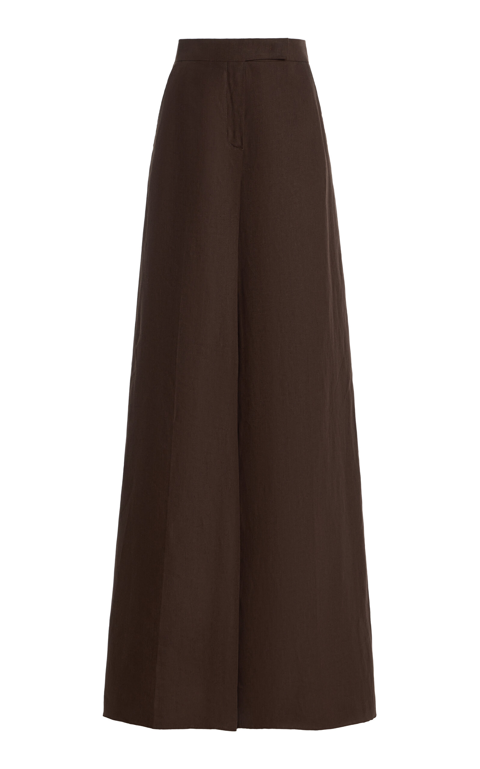 Max Mara Sequoia Long Linen Trousers