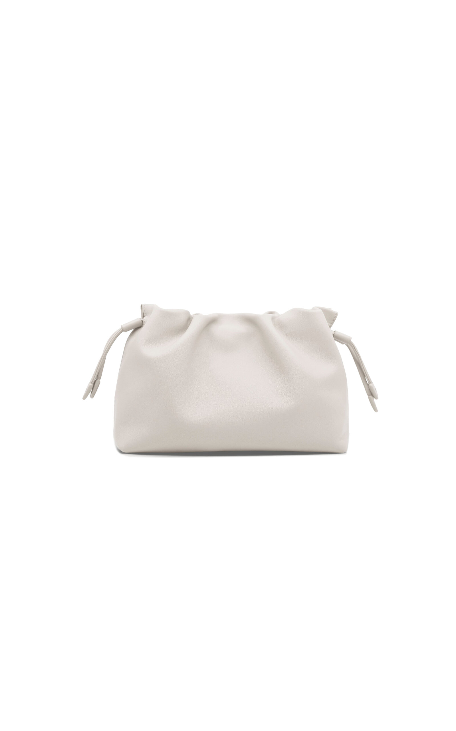 Studio Amelia Alexandra Petite Leather Drawstring Bag - Black - OS - Women's Clothing