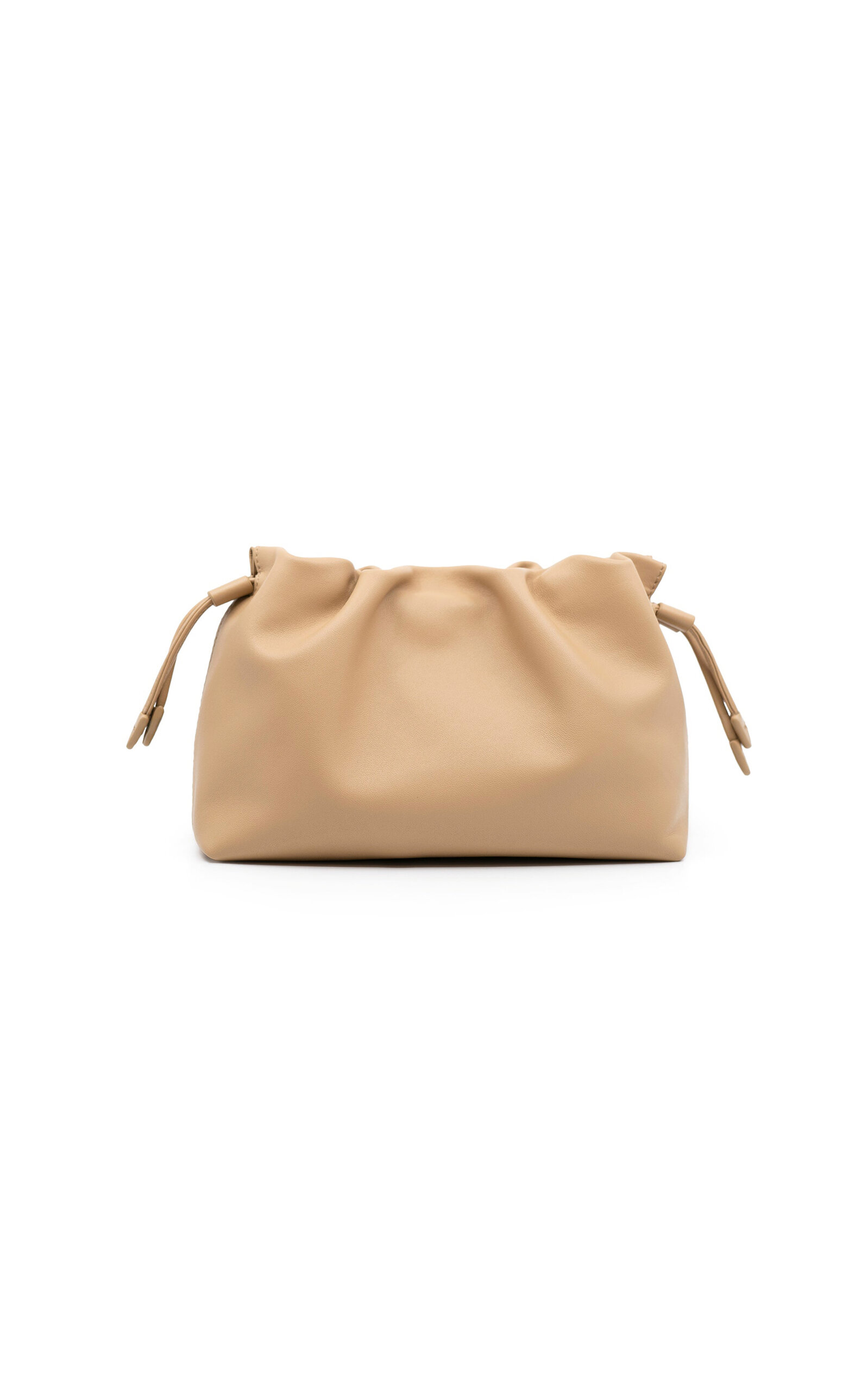 Alexandra Petite Leather Drawstring Bag