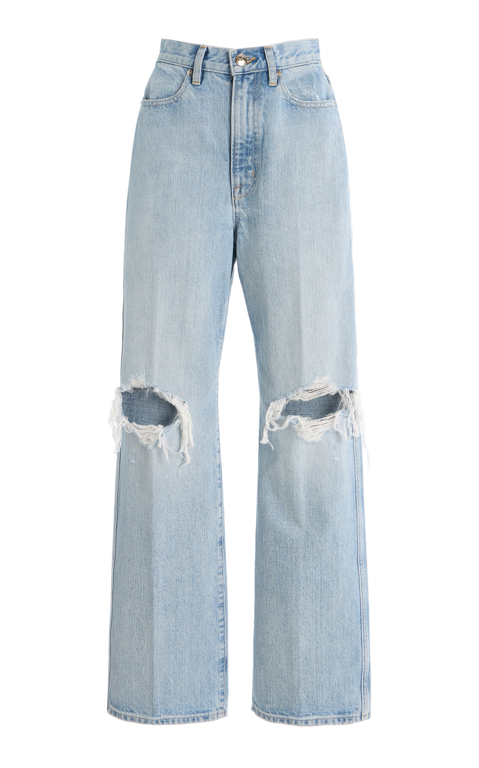 RÙADH Exclusive The Quinn Rigid High-Rise Straight-Leg Jeans