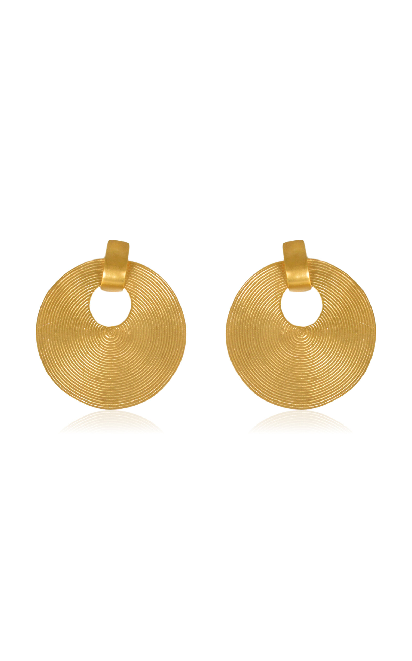 Yutuca 24K Gold-Plated Earrings