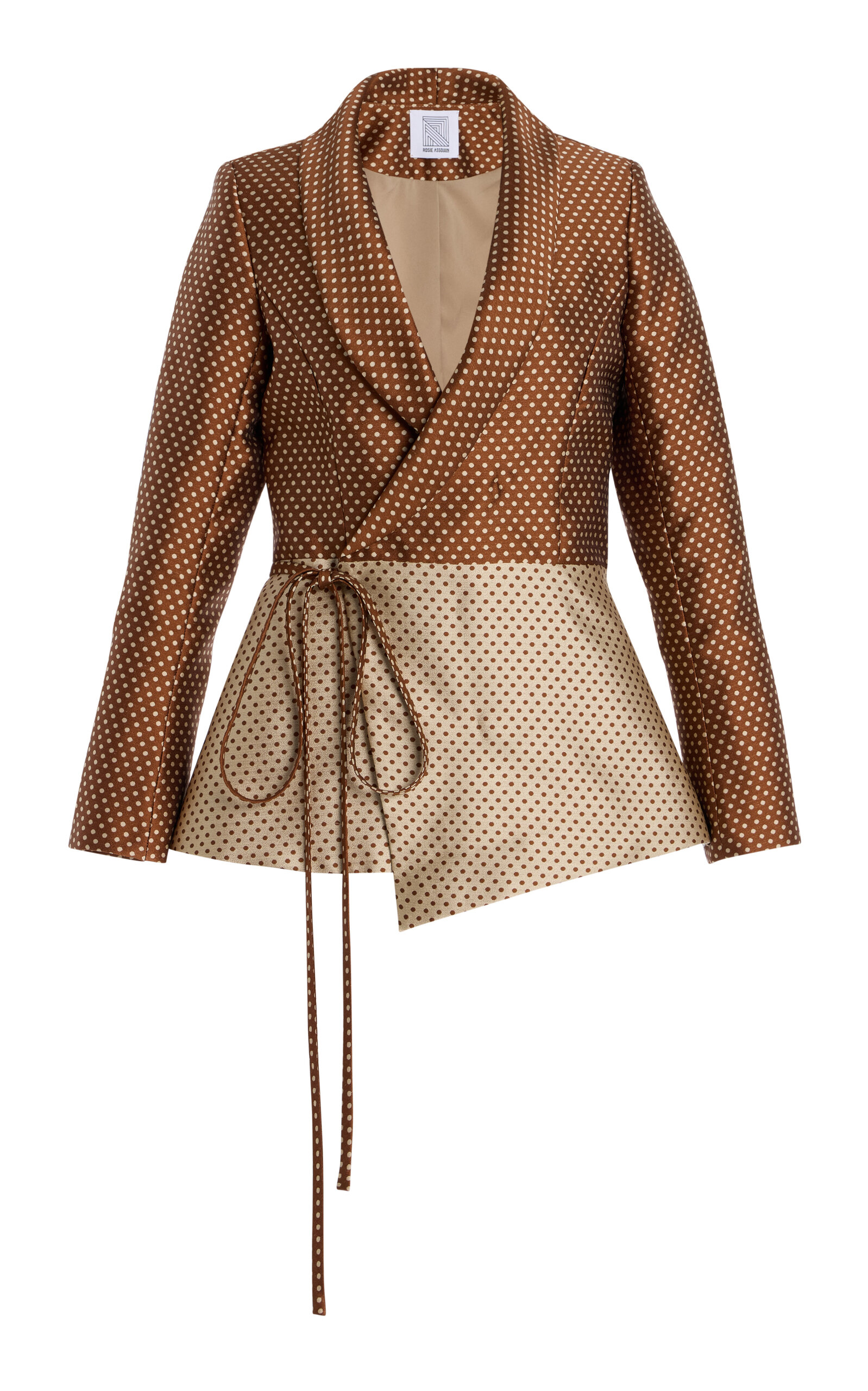Rosie Assoulin Rapt Attention Blazer - Brown