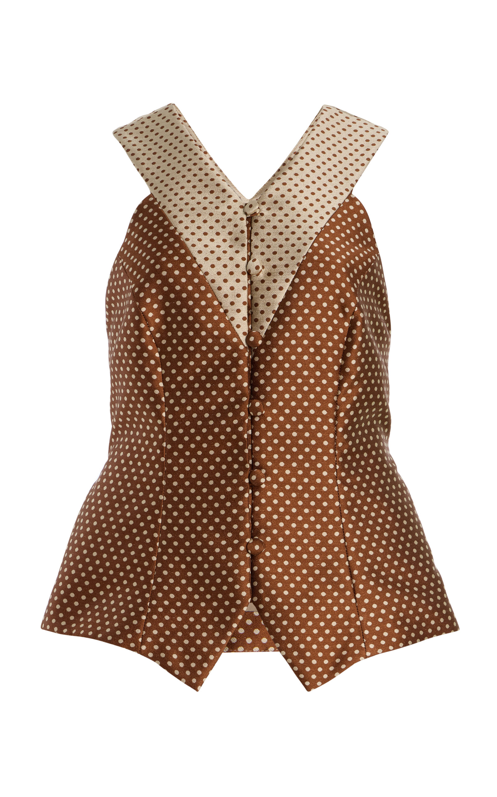 Rosie Assoulin Flying V Vest